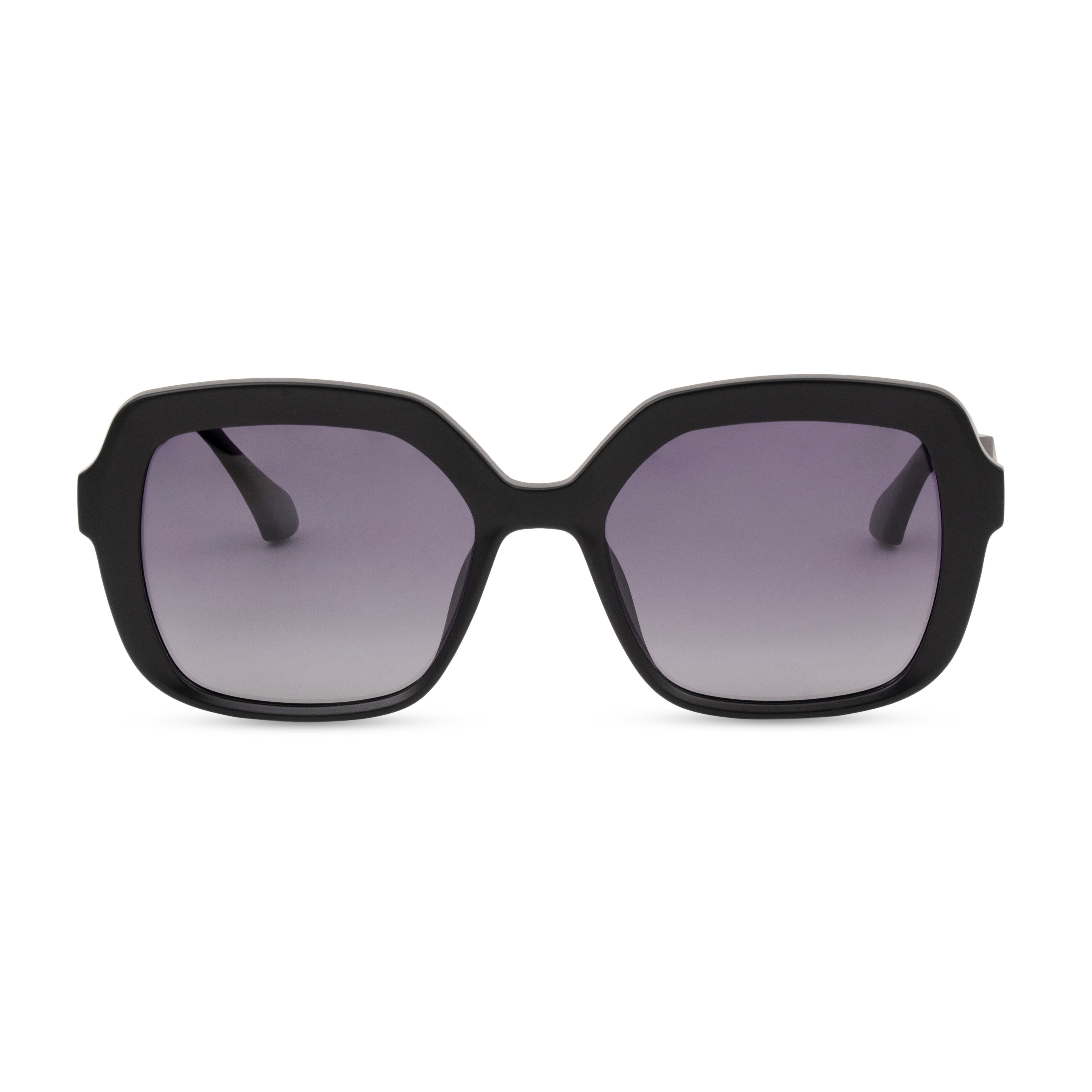 Black Round Sunglasses for Women