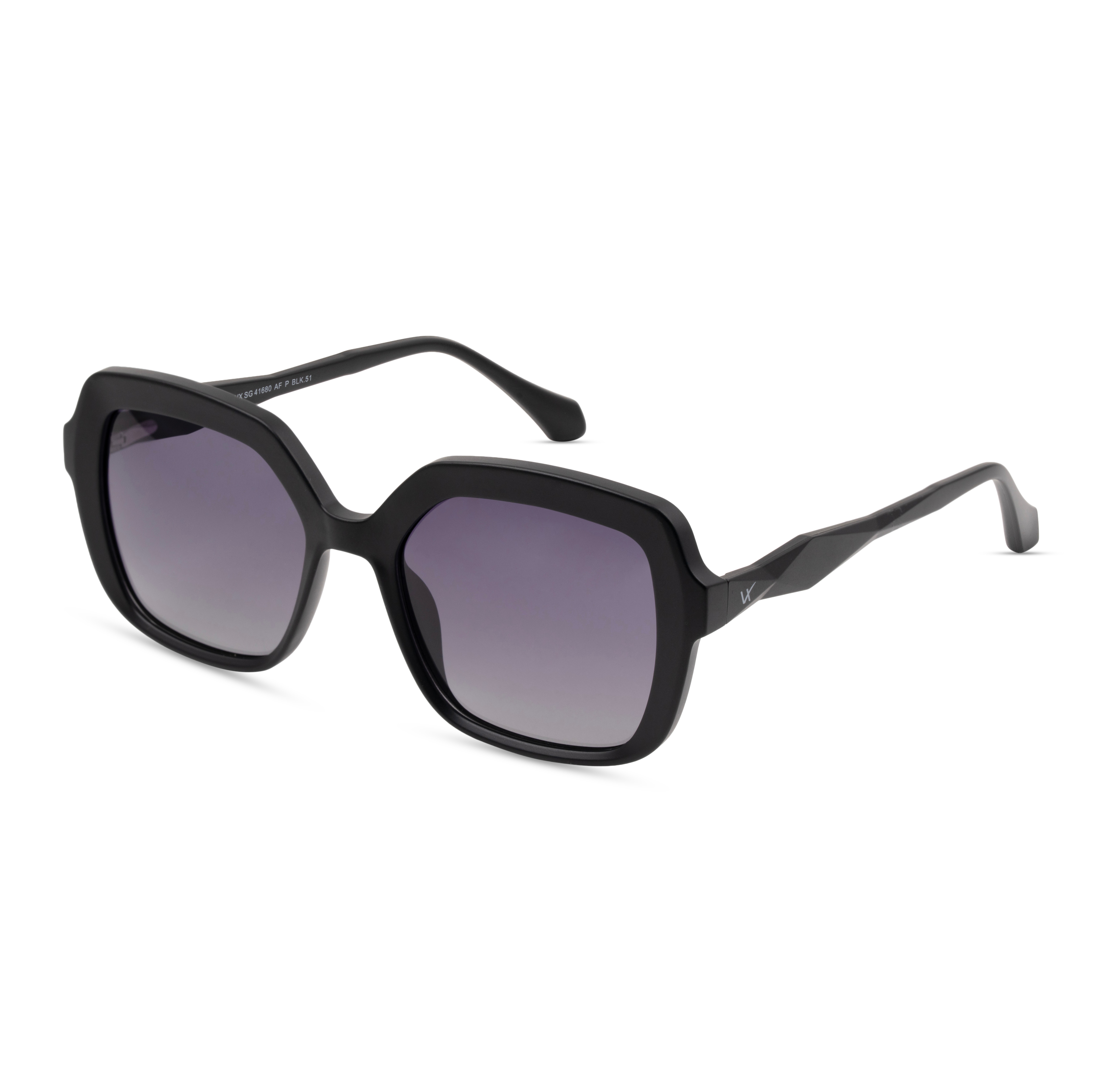 Black Round Sunglasses for Women