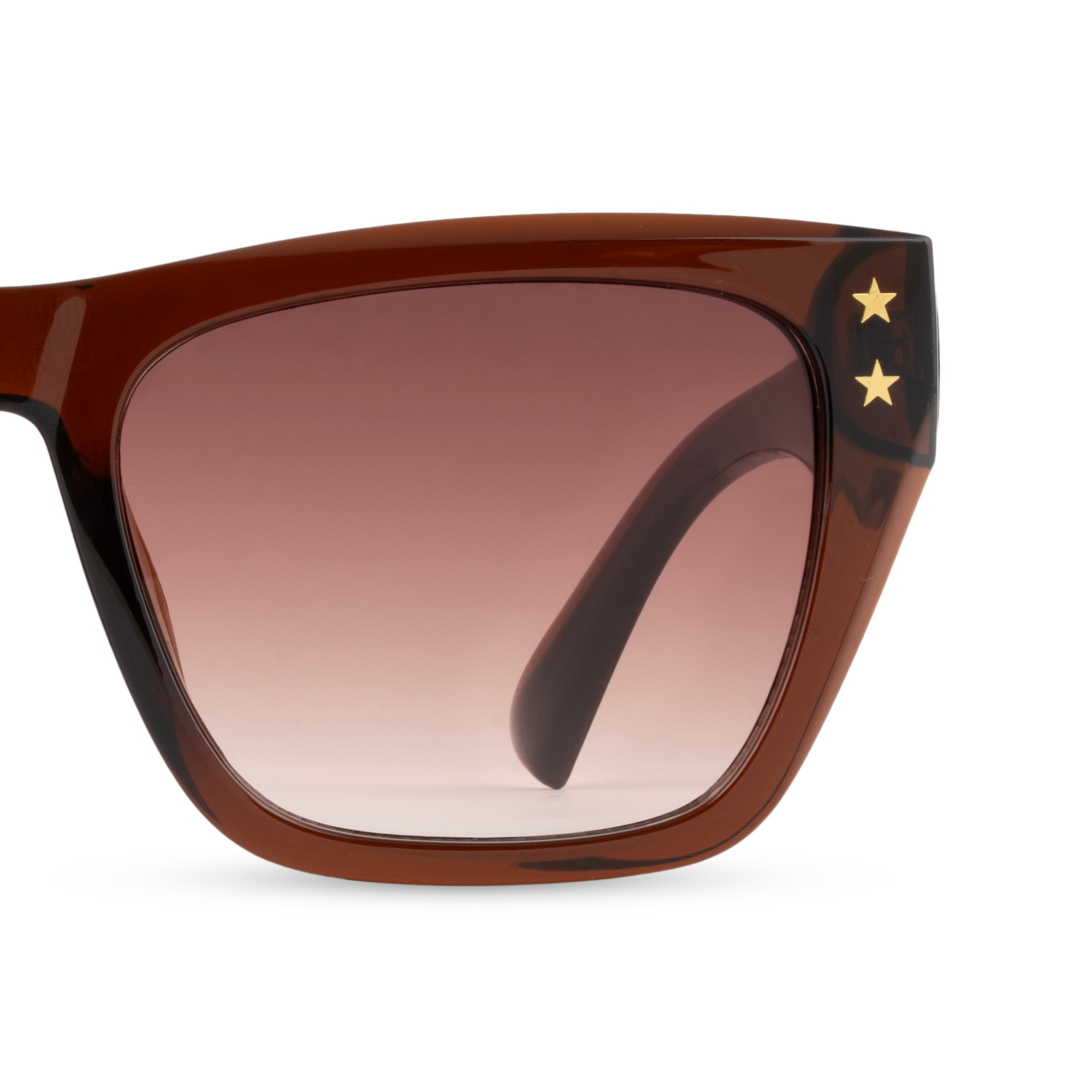 Red Rectangle Sunglasses for Women