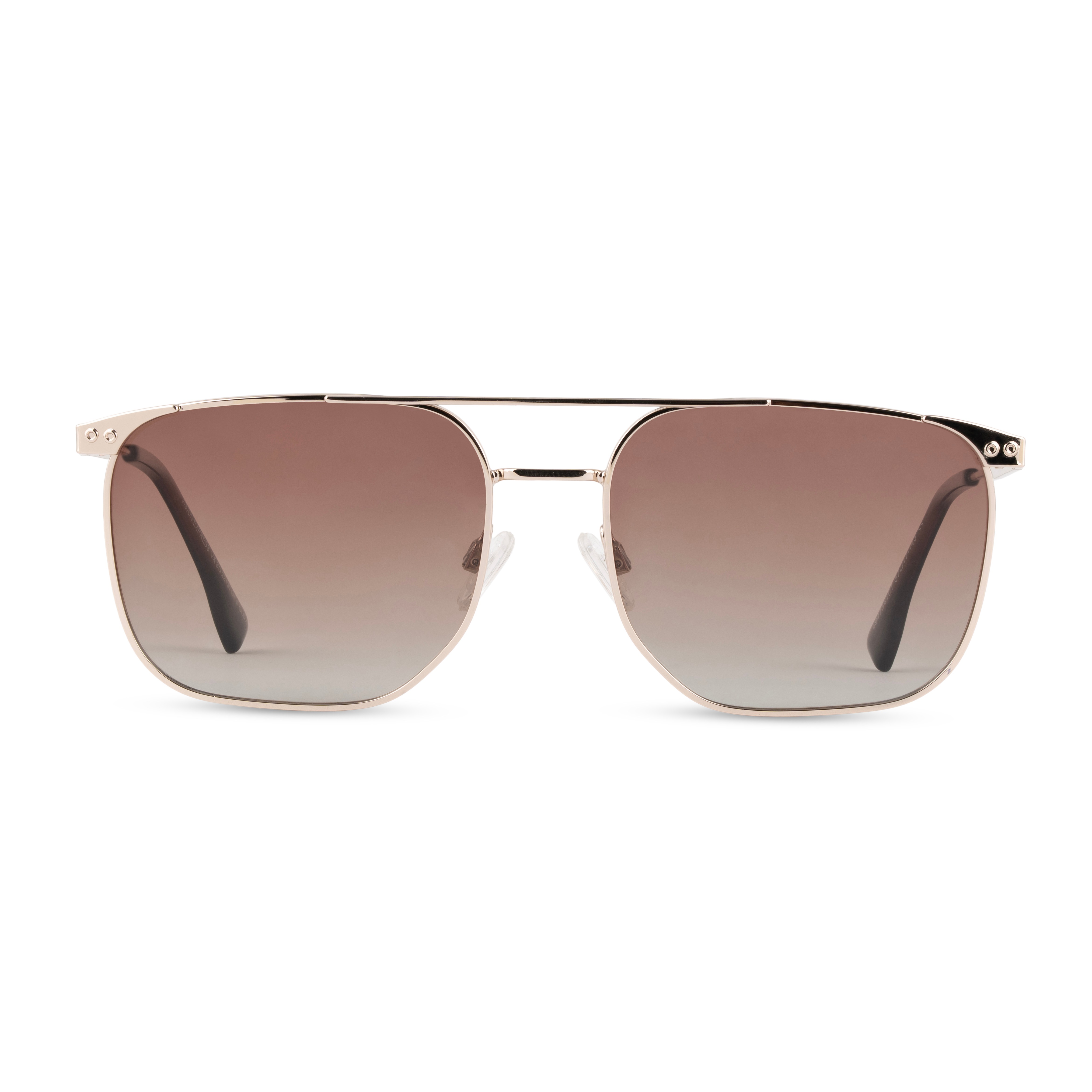 Gold Aviator Sunglasses for Men