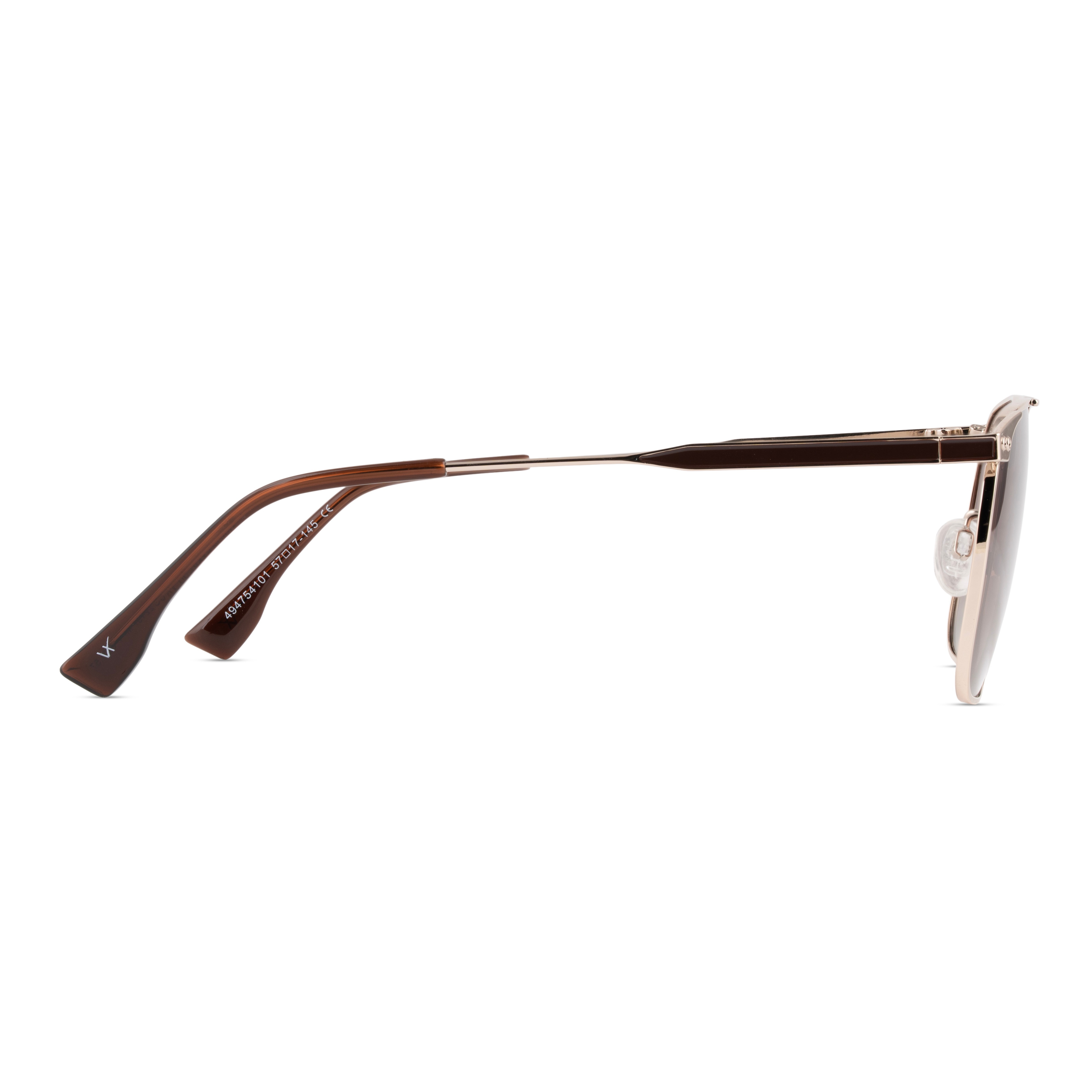 Gold Aviator Sunglasses for Men