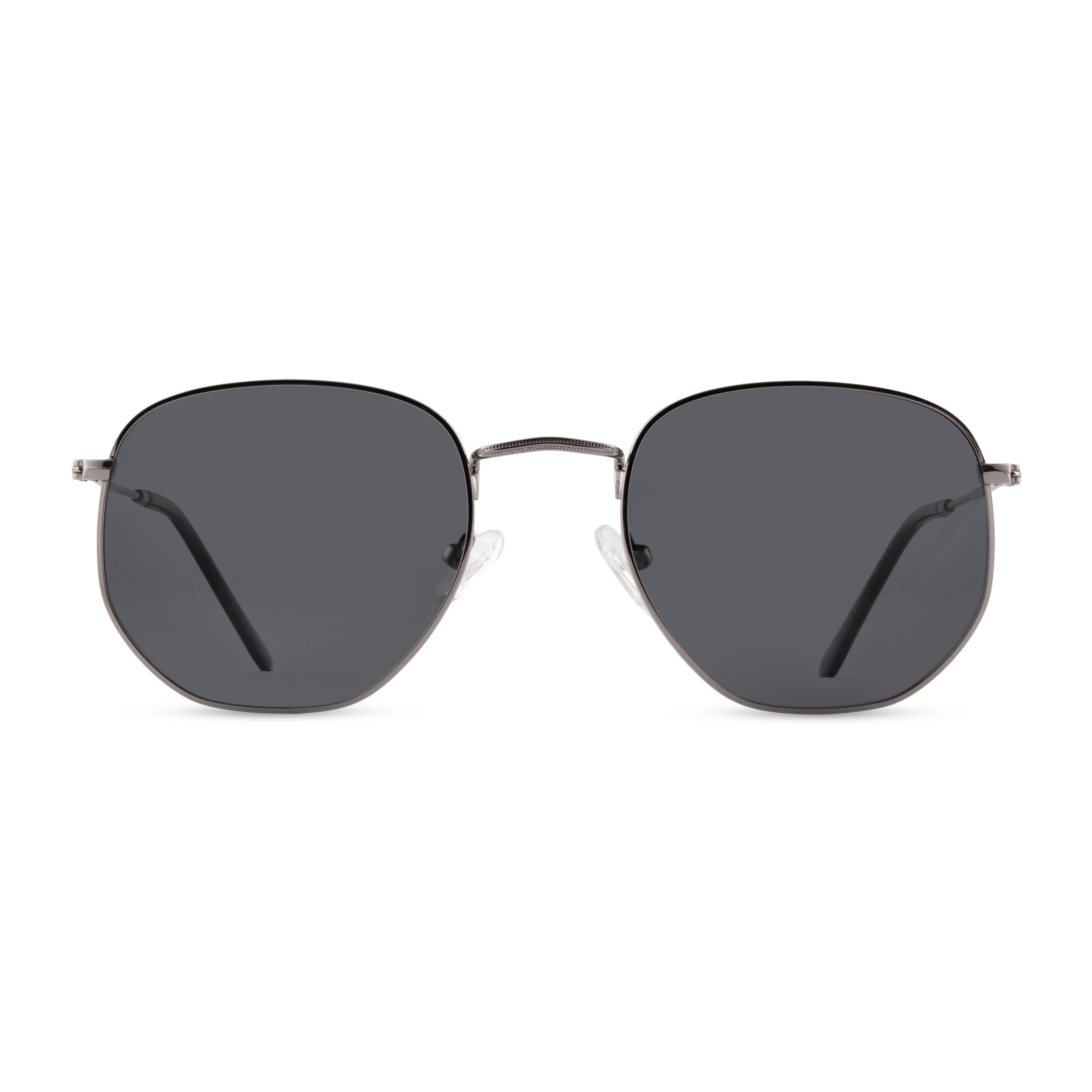 Metallic Aviator Sunglasses for Men