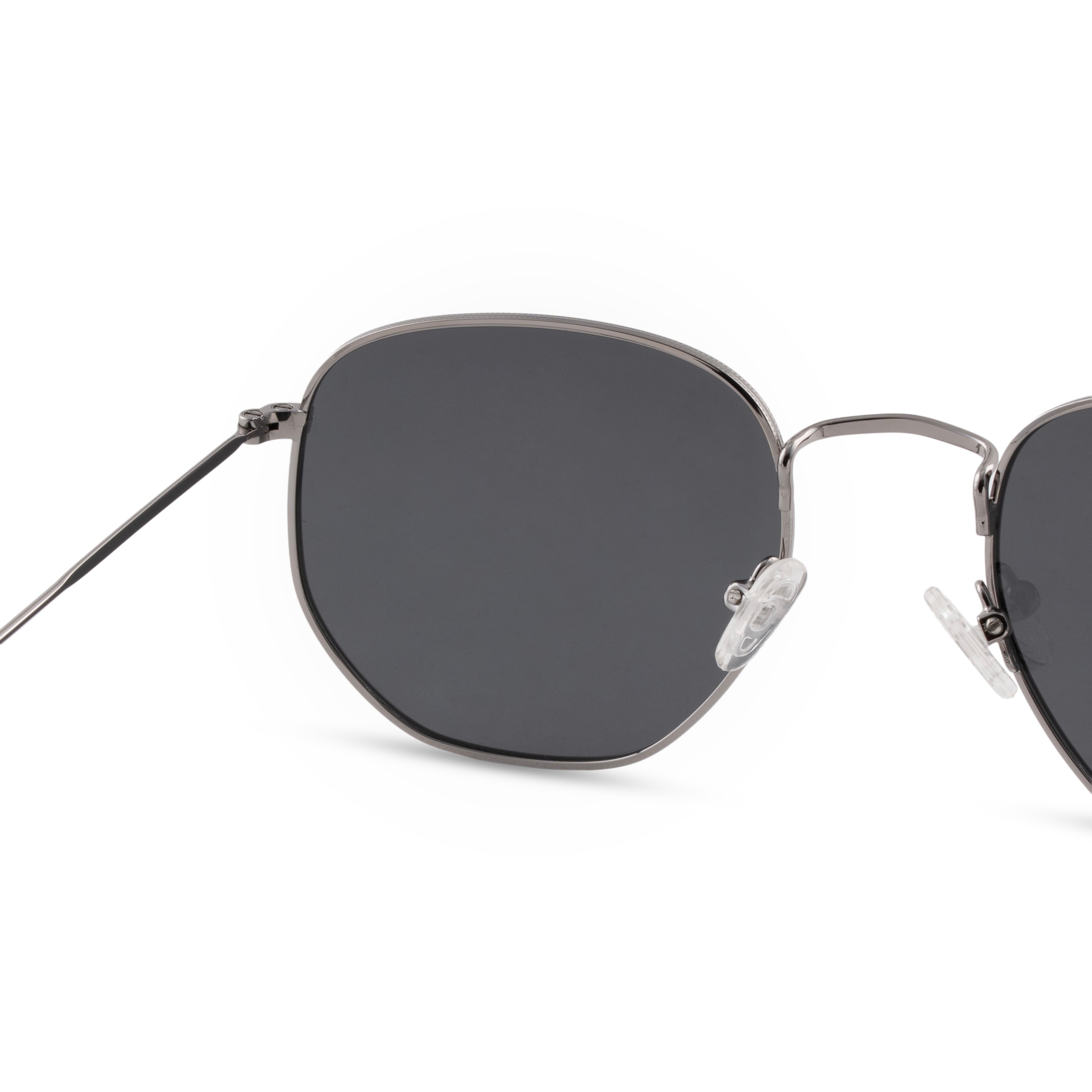 Metallic Aviator Sunglasses for Men