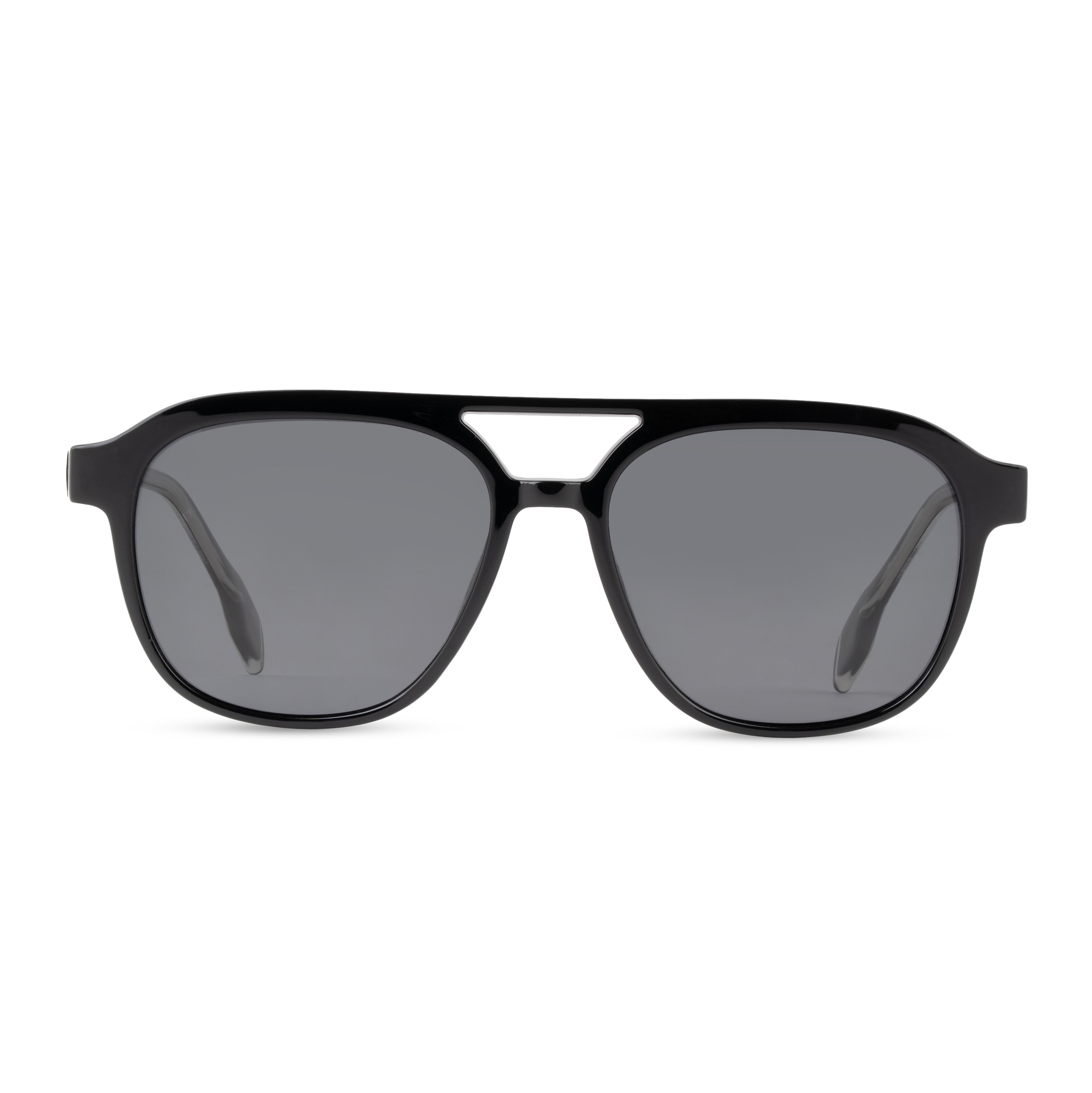 Black Round Sunglasses for Men