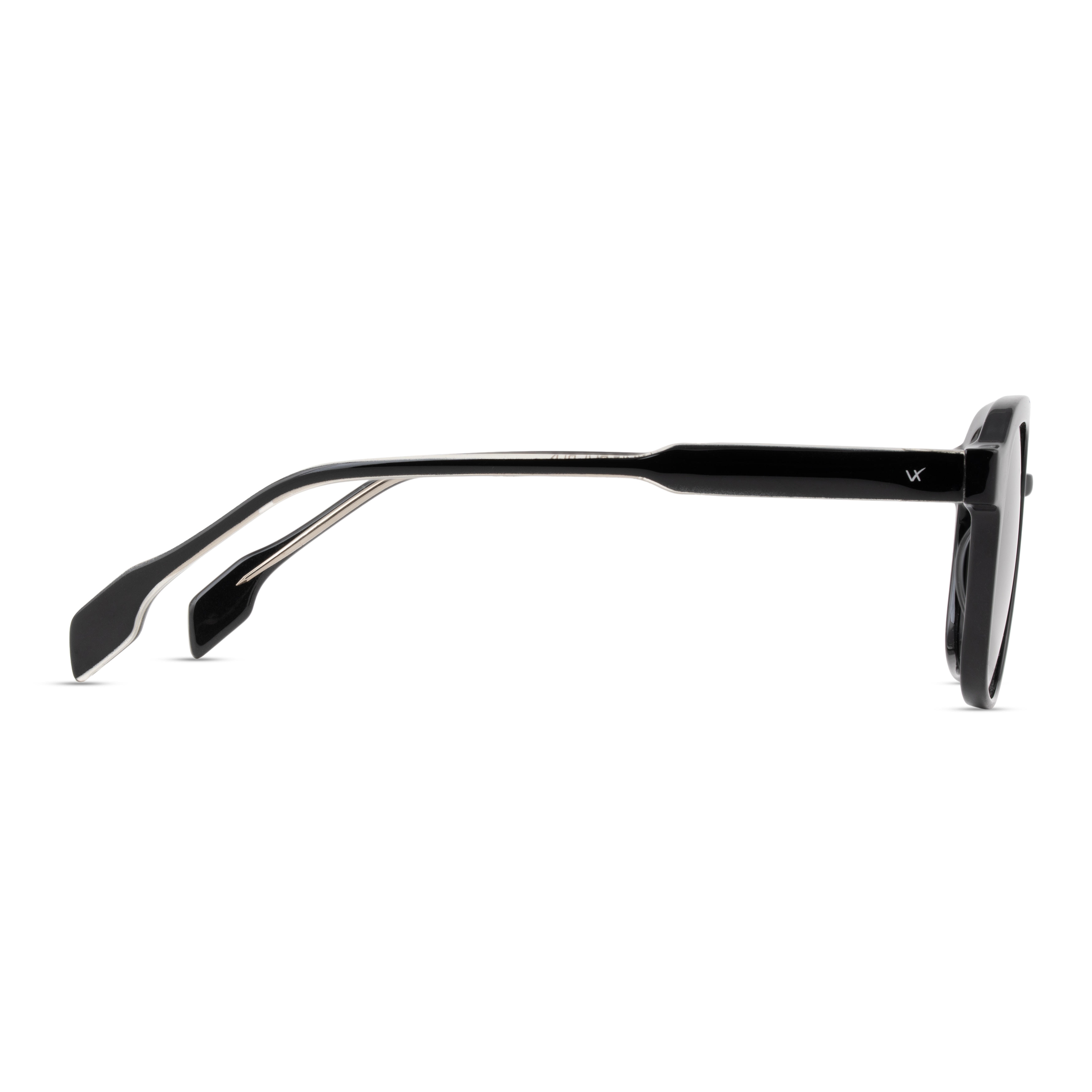 Black Round Sunglasses for Men