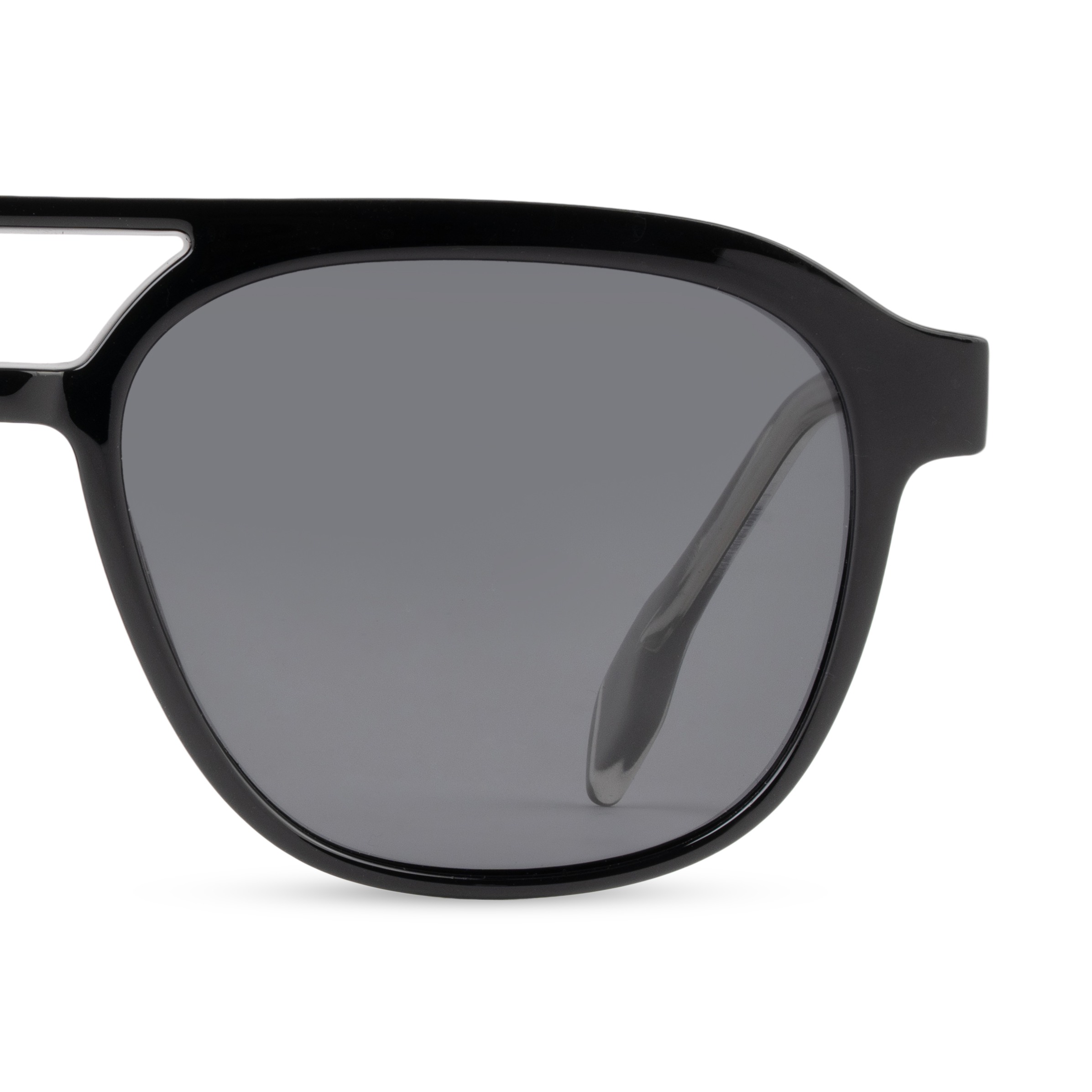 Black Round Sunglasses for Men
