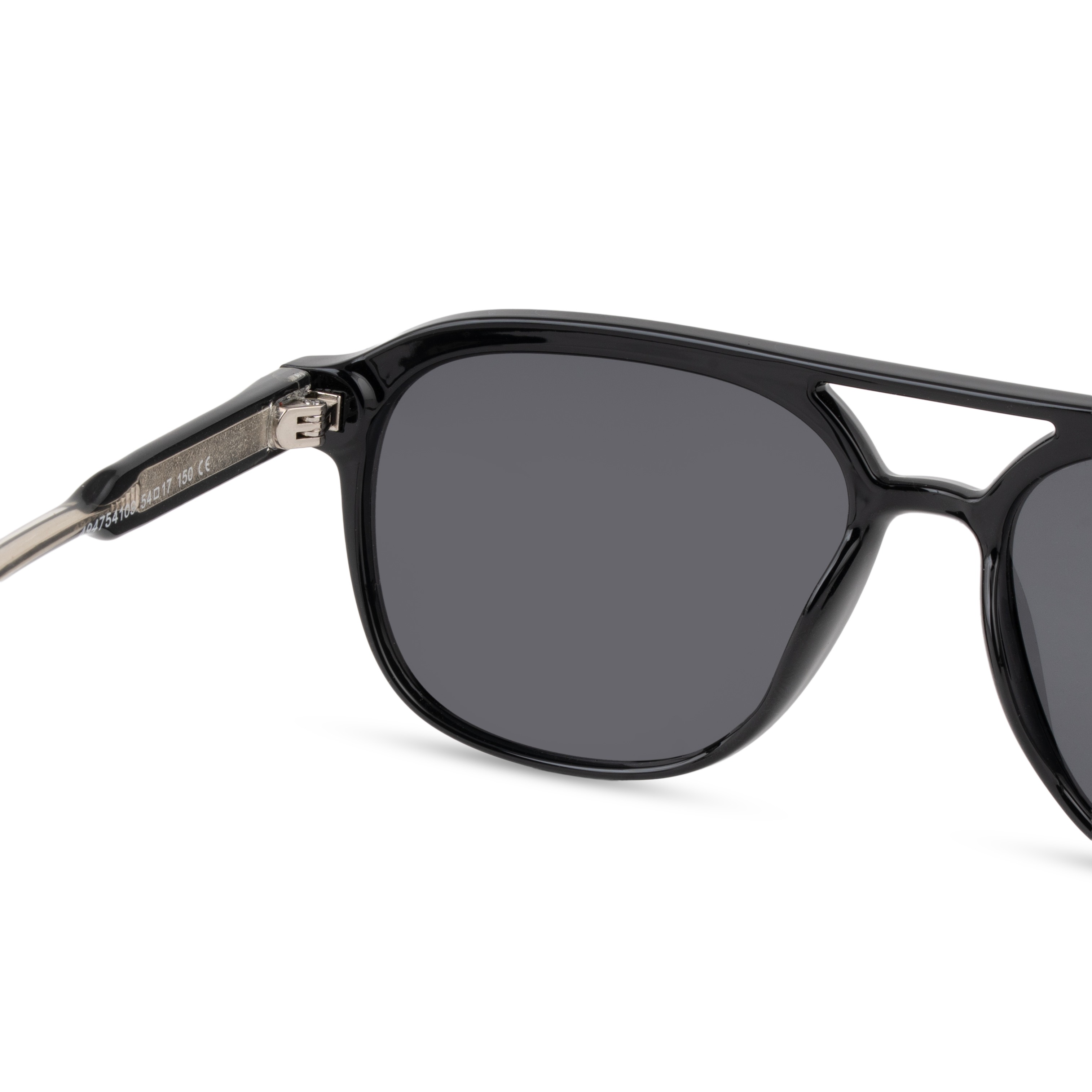 Black Round Sunglasses for Men