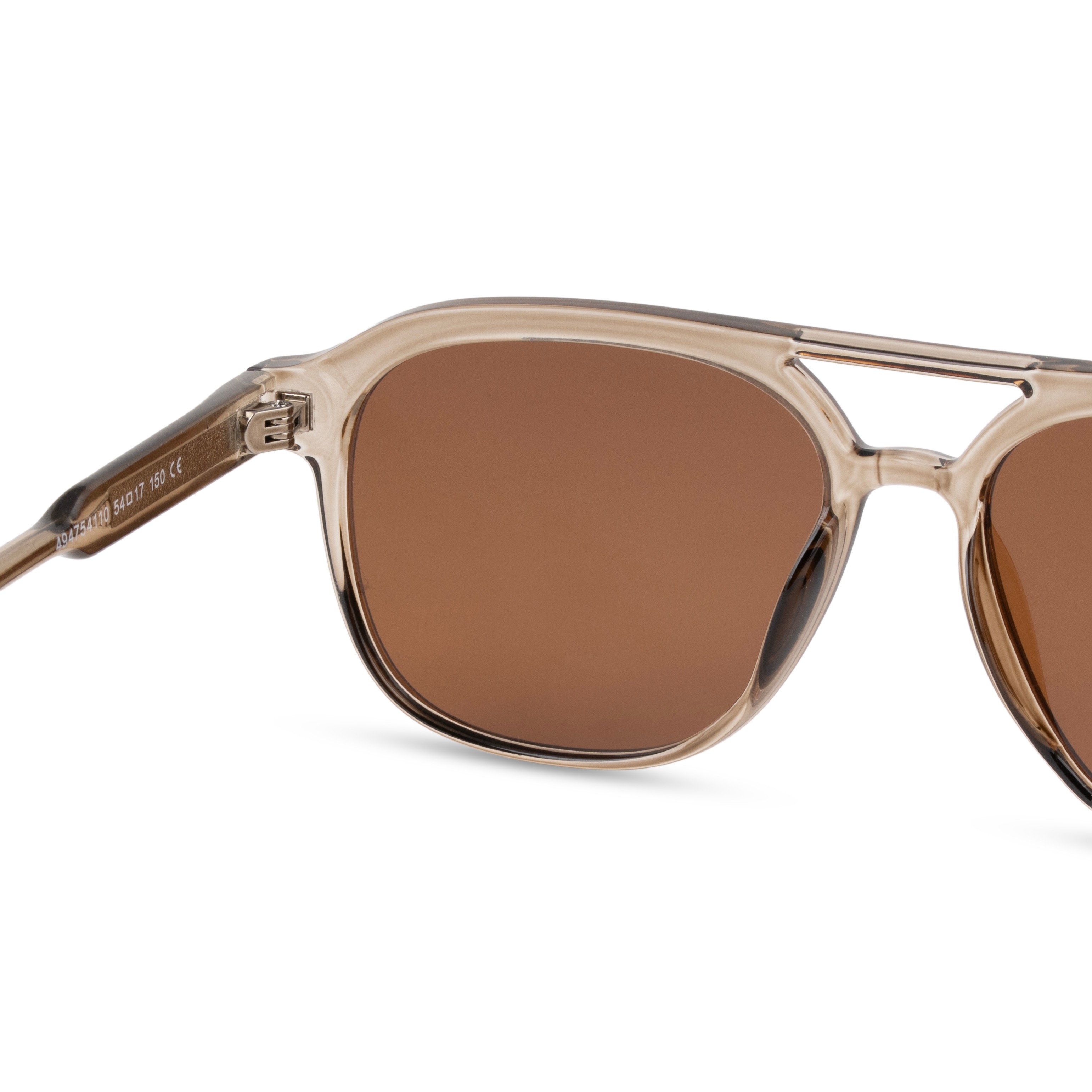 Brown Aviator Sunglasses for Men
