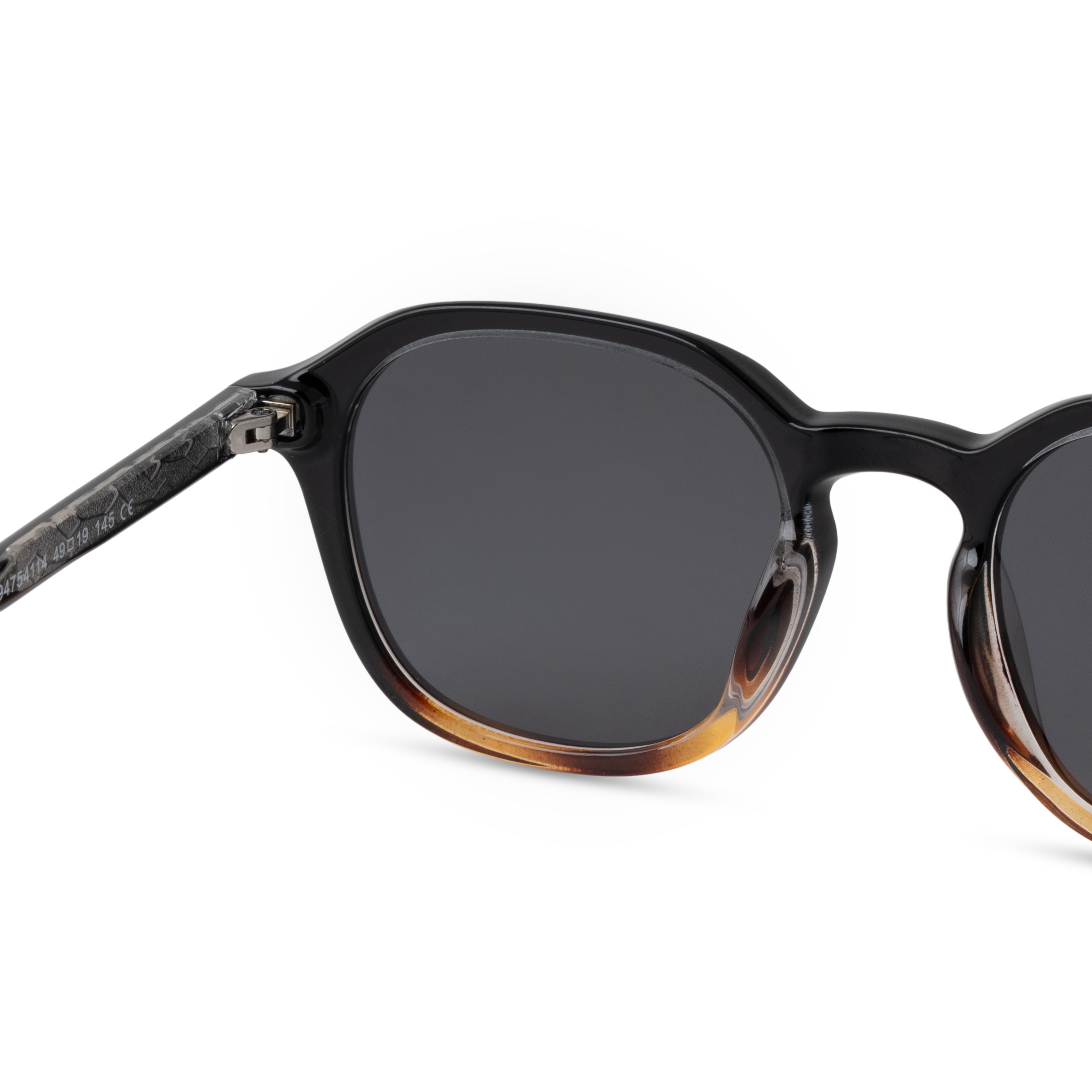 Black Square Sunglasses for Men