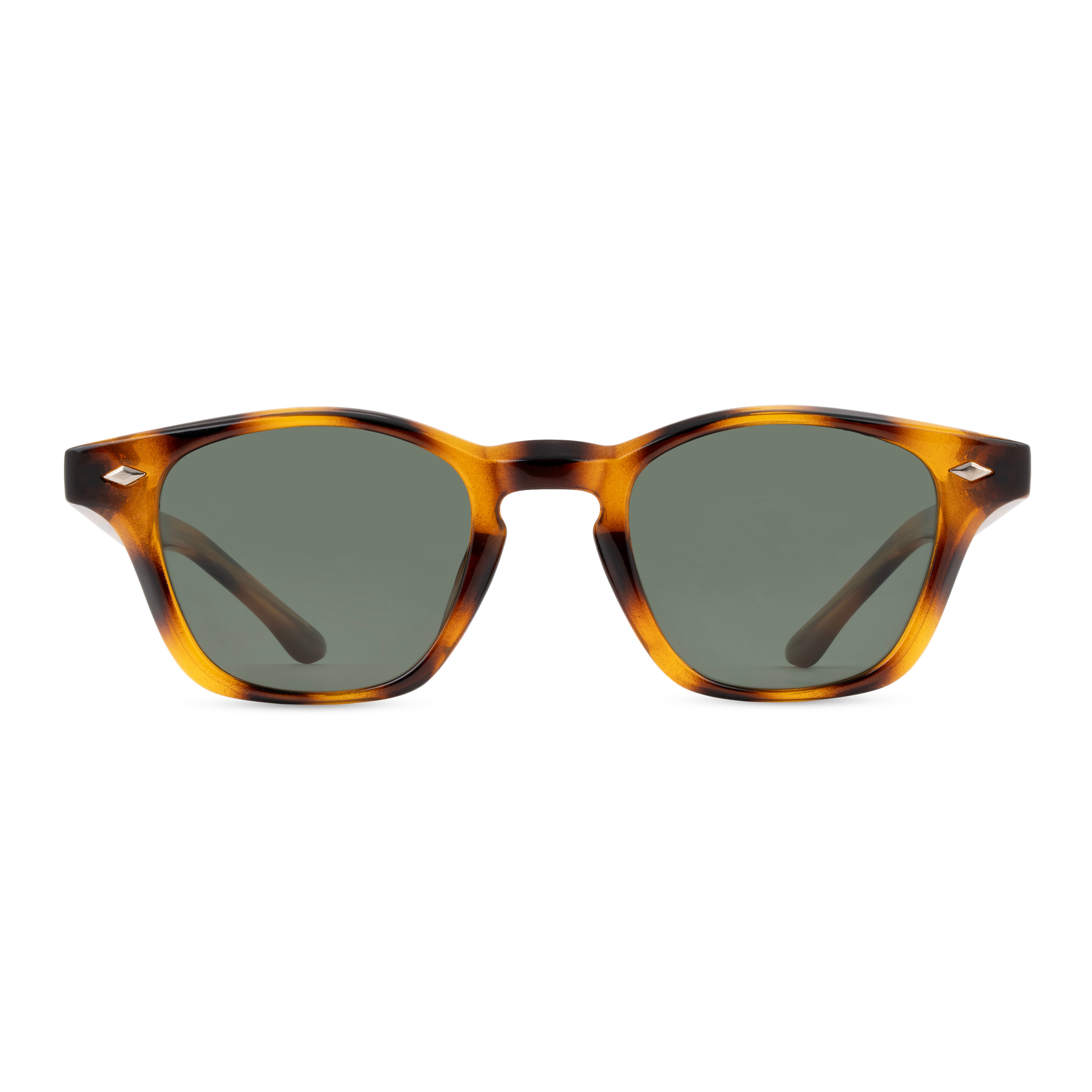 Brown Square Sunglasses for Men