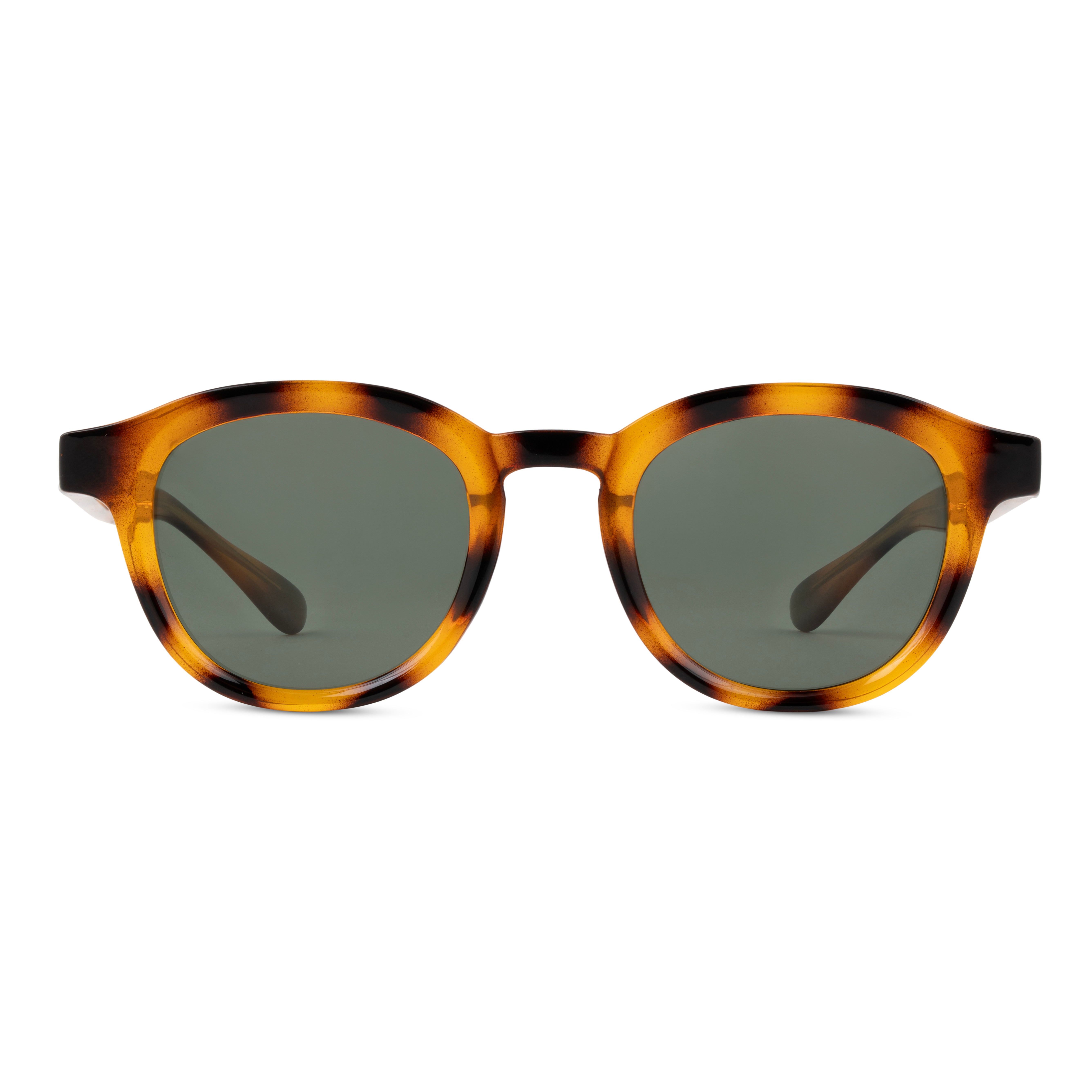 Brown Round Sunglasses for Women