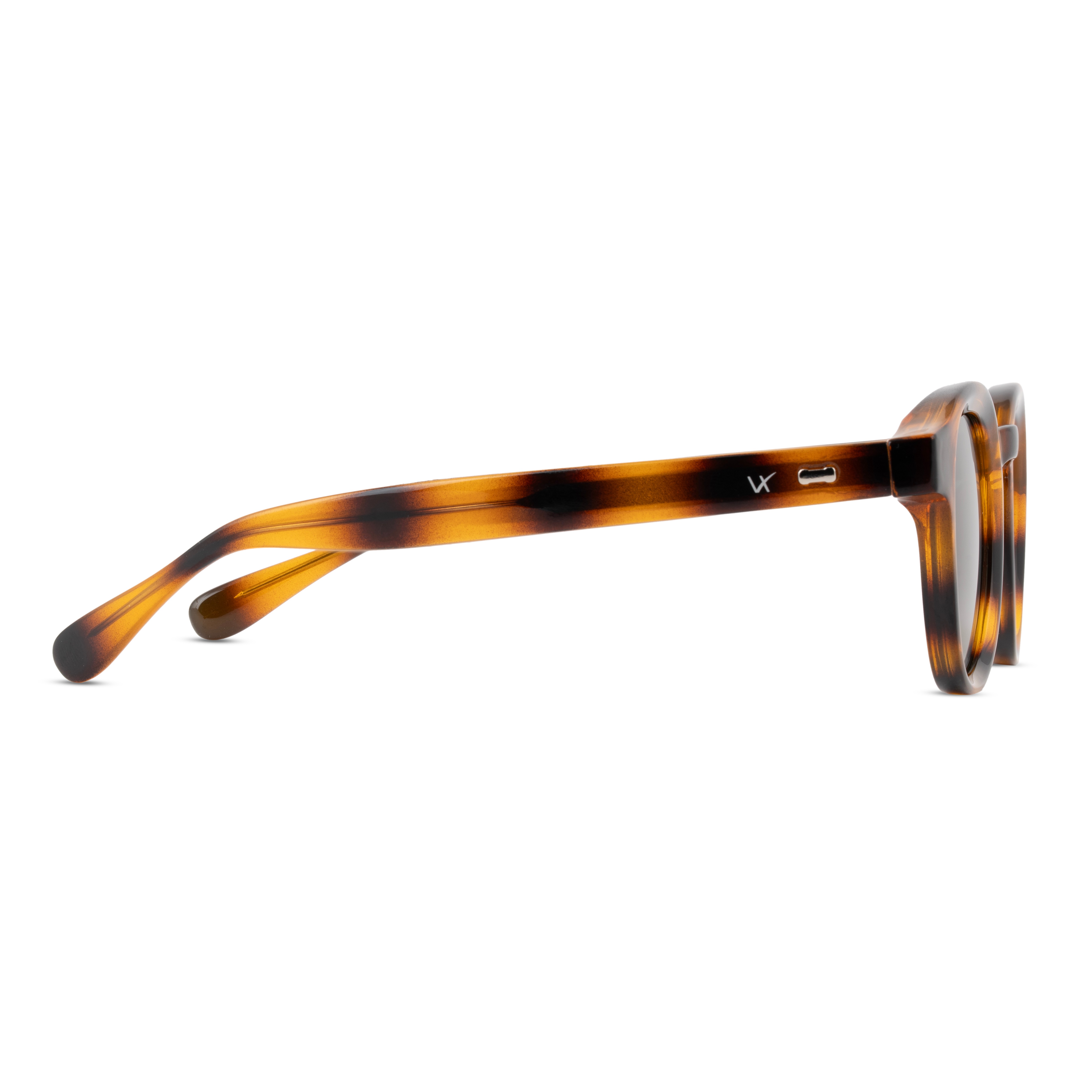 Brown Round Sunglasses for Women