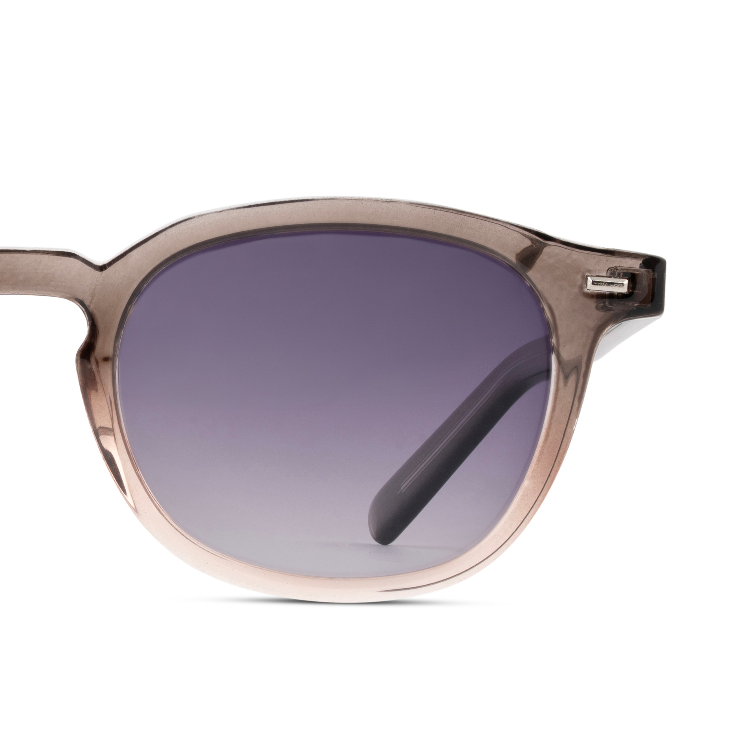 Grey Round Sunglasses for Women