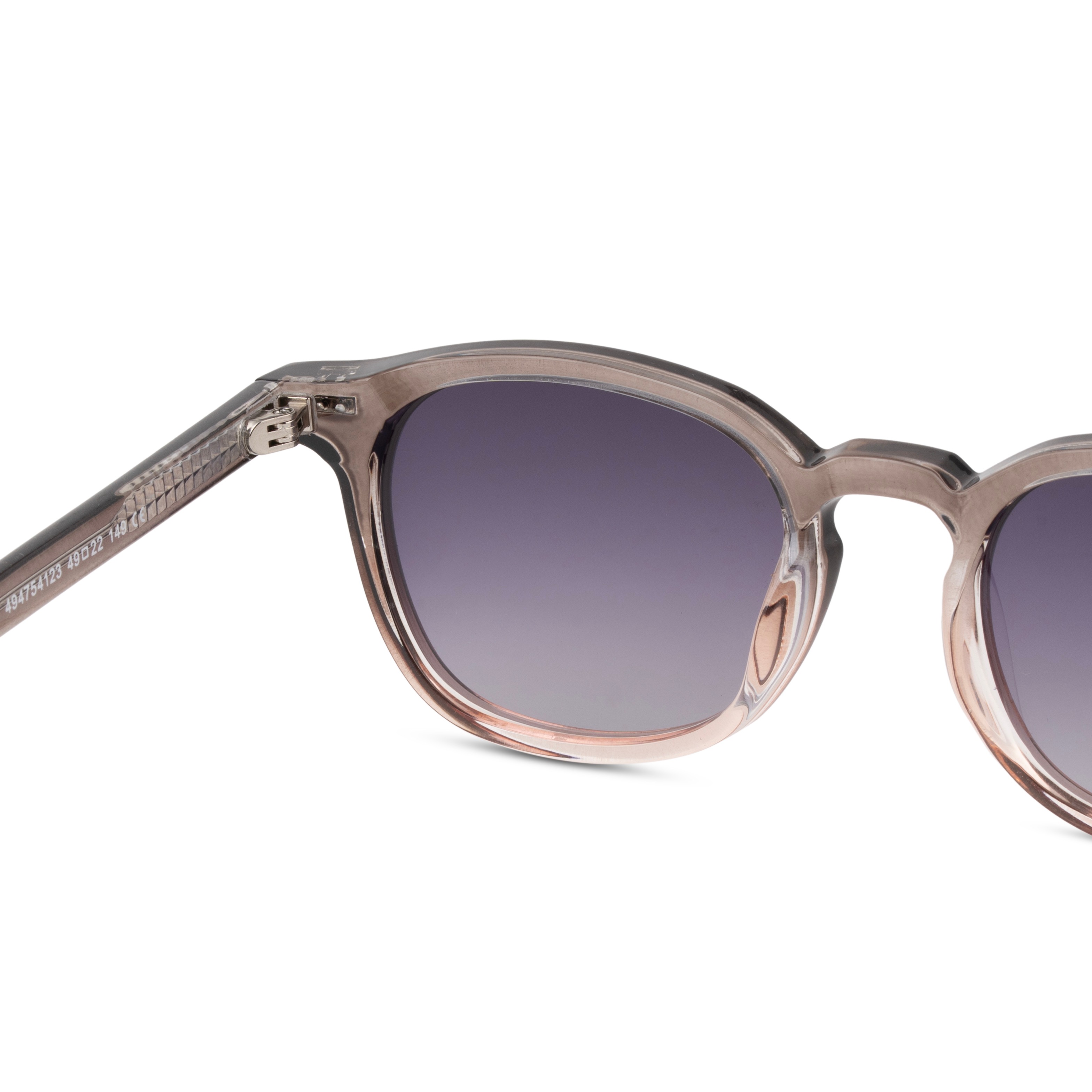 Grey Round Sunglasses for Women