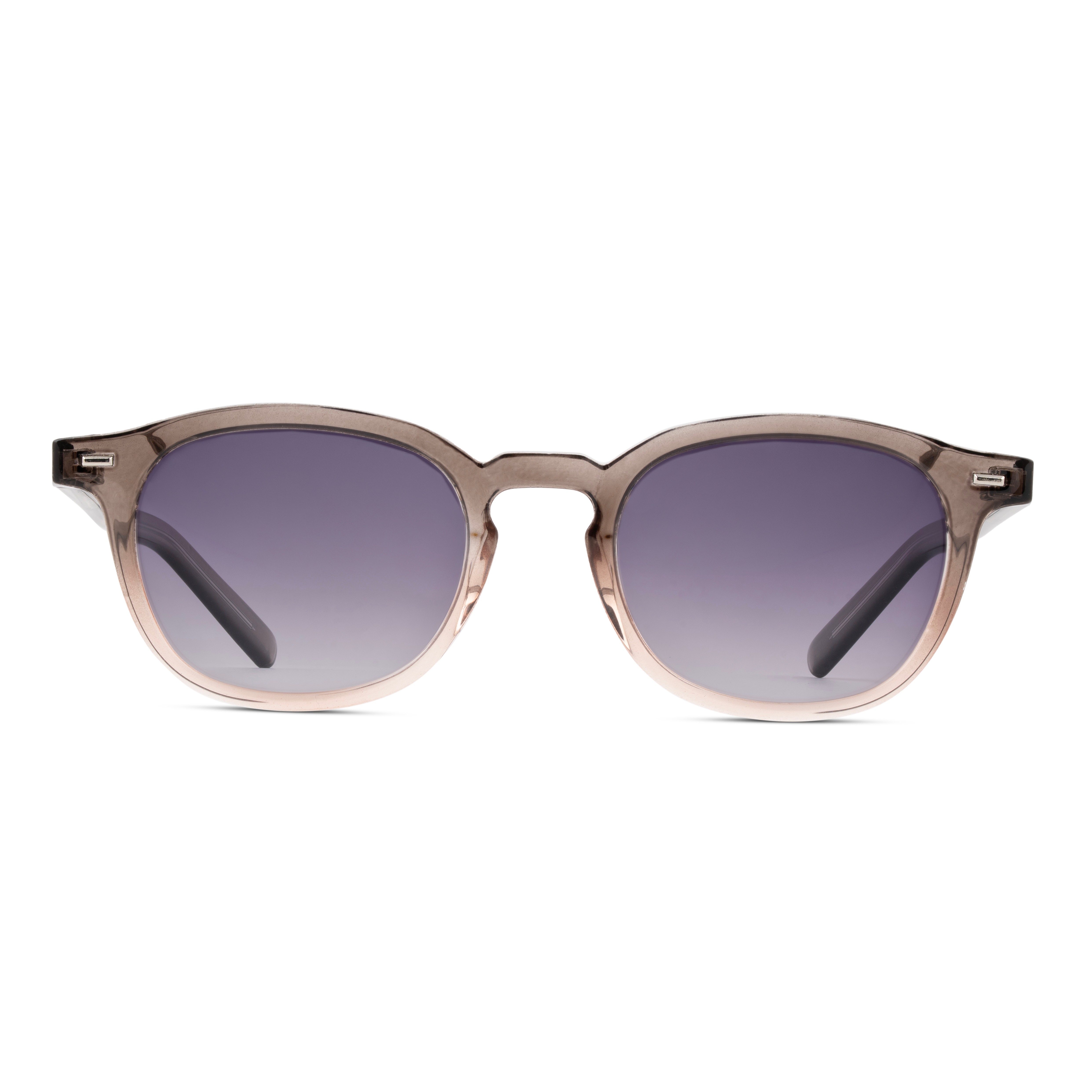 Grey Round Sunglasses for Women