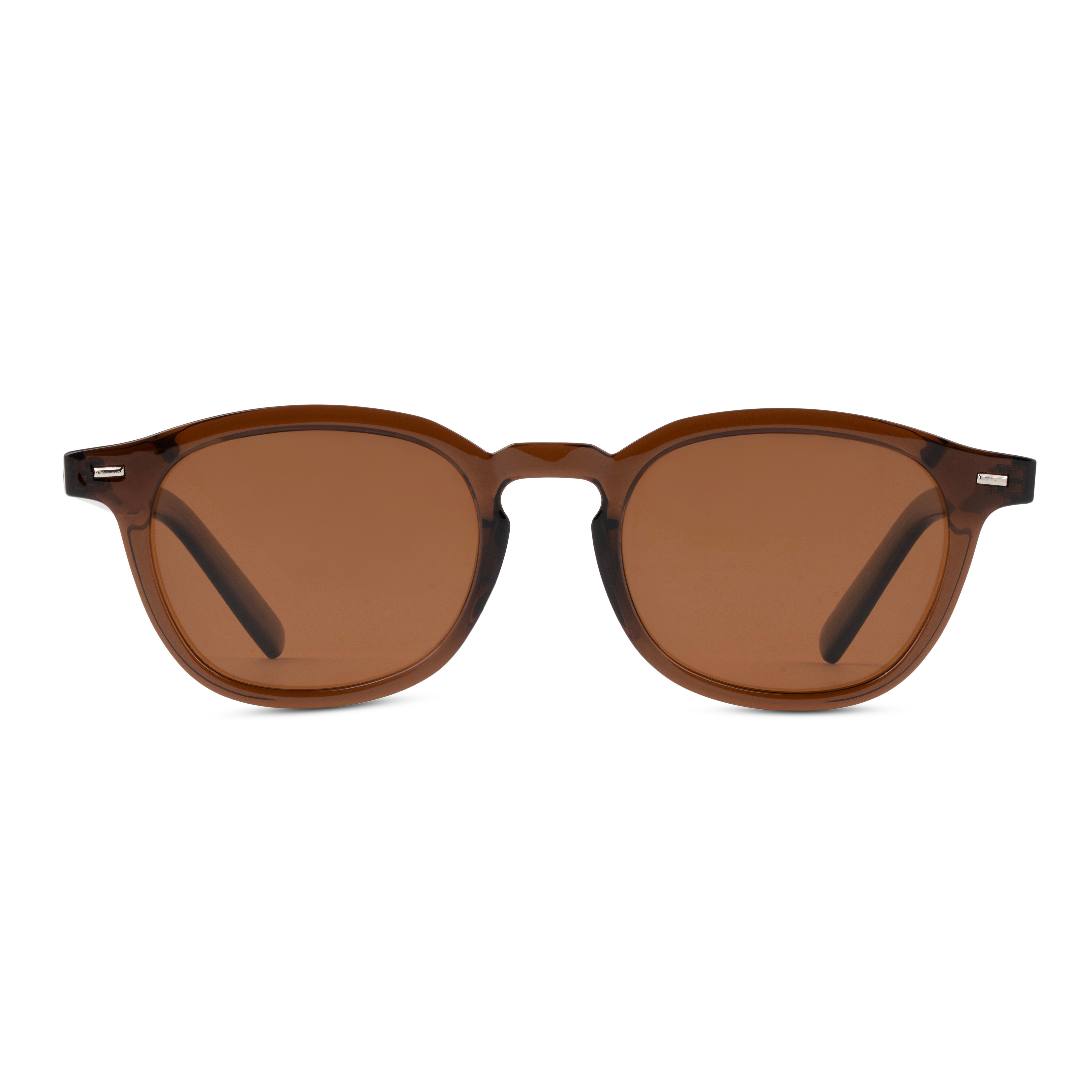 Brown Round Sunglasses for Women