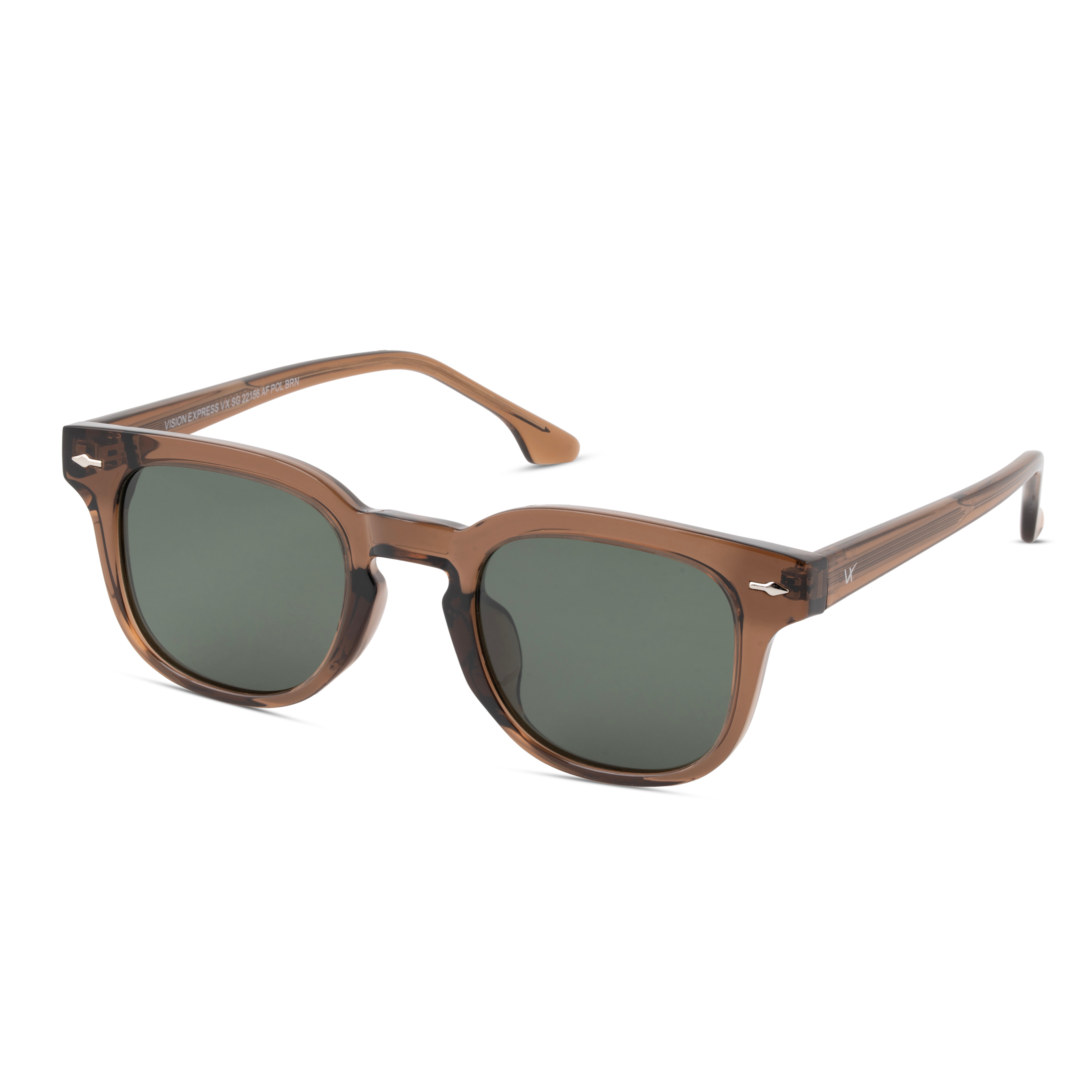 Brown Round Sunglasses for Men