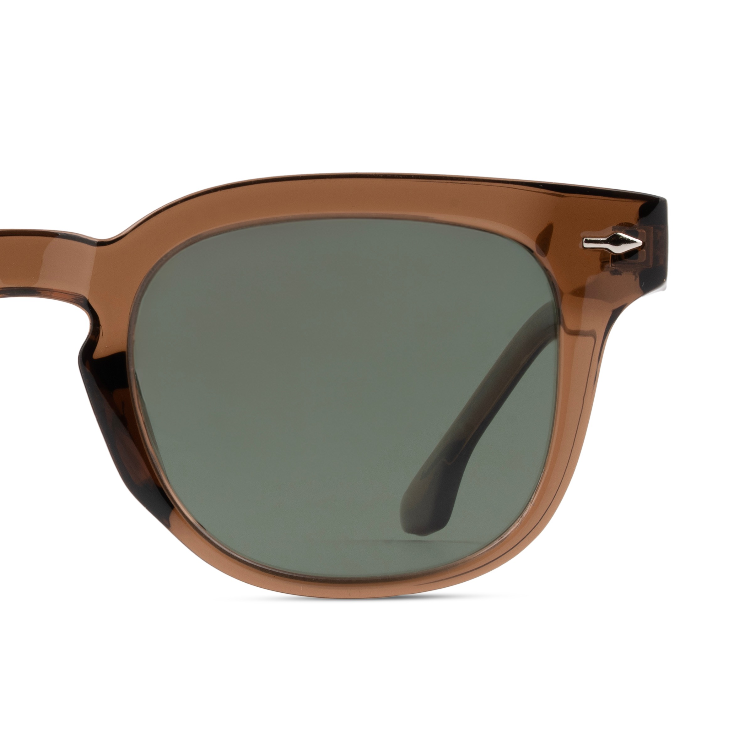 Brown Round Sunglasses for Men