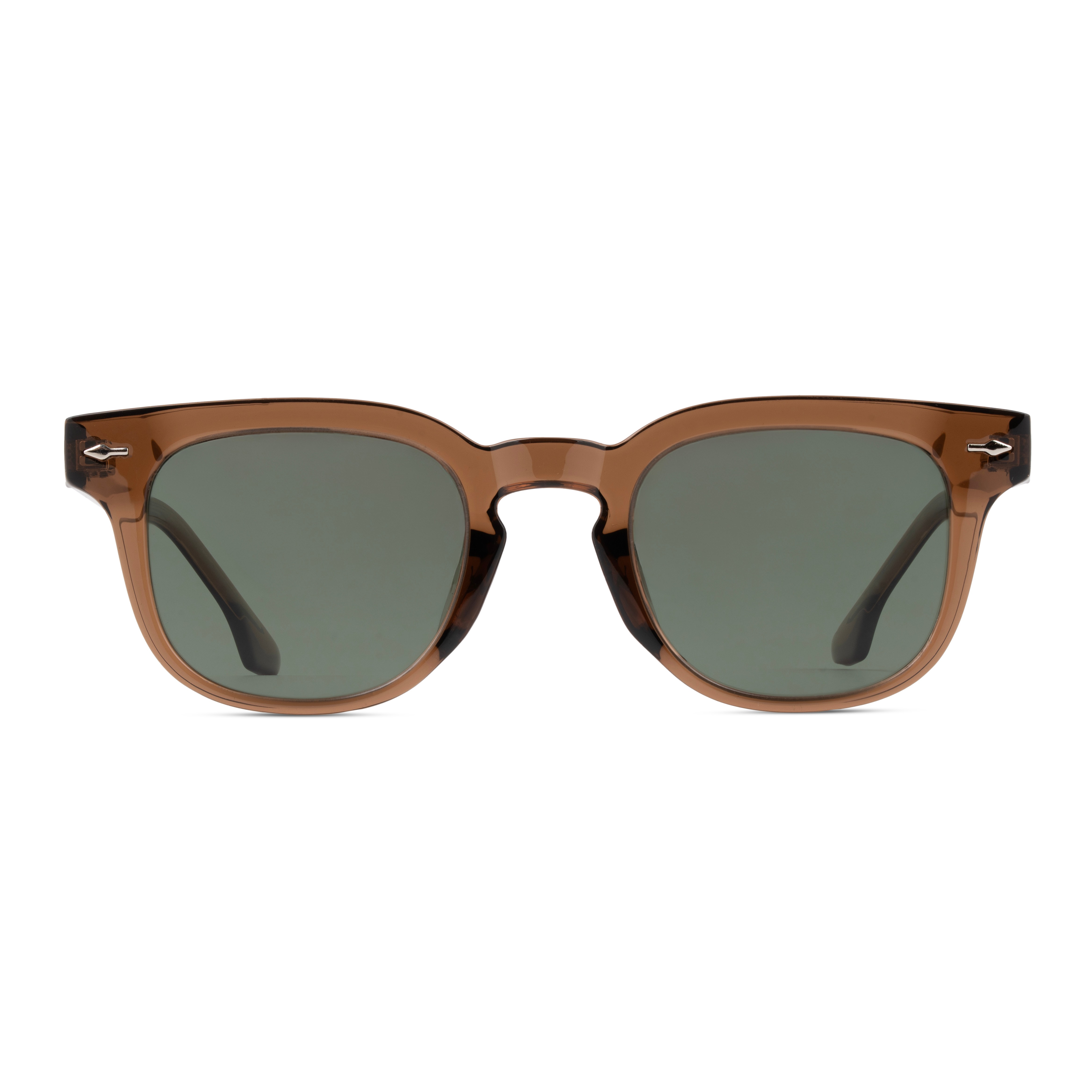 Brown Round Sunglasses for Men