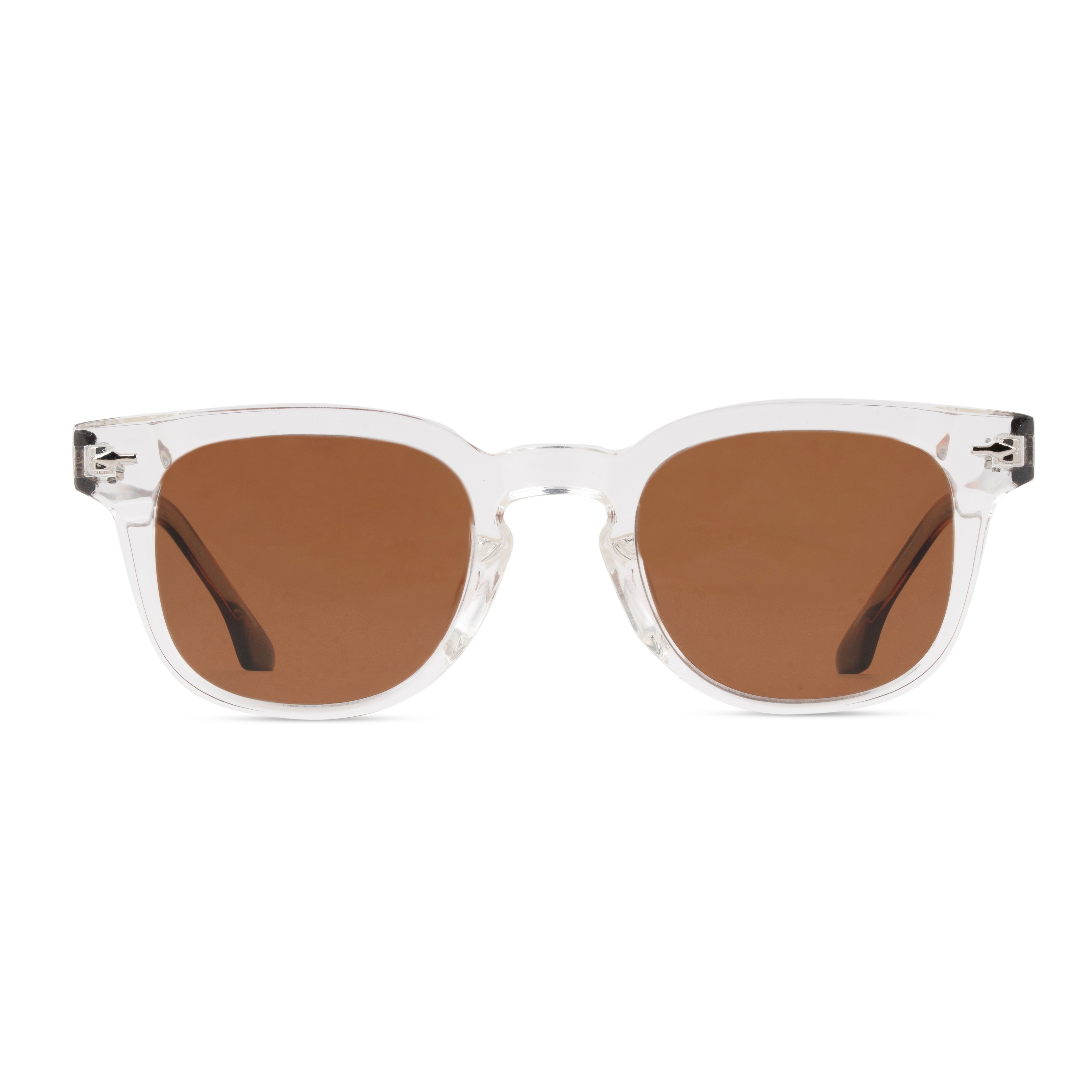Clear Square Sunglasses for Men