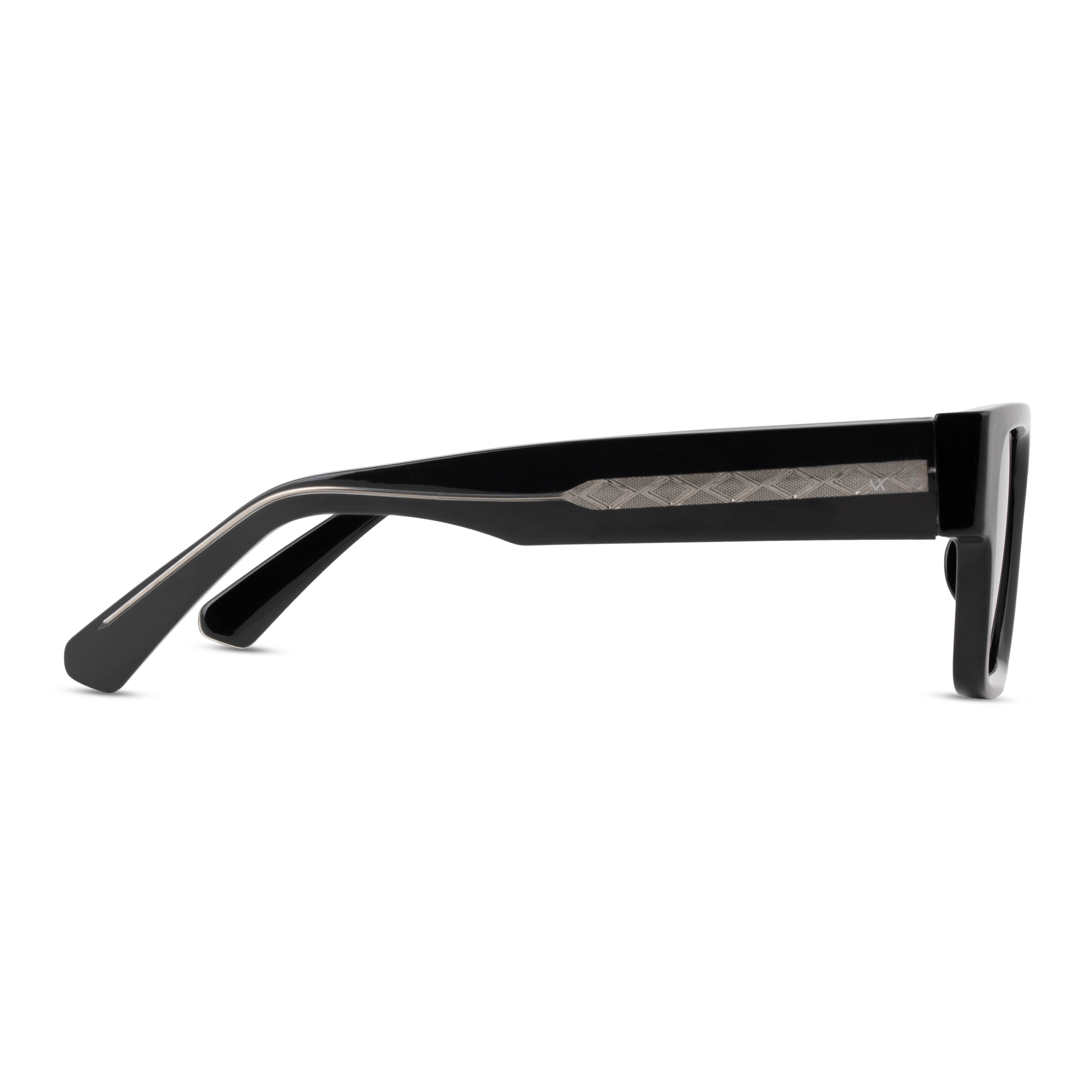 Black Round Sunglasses for Men