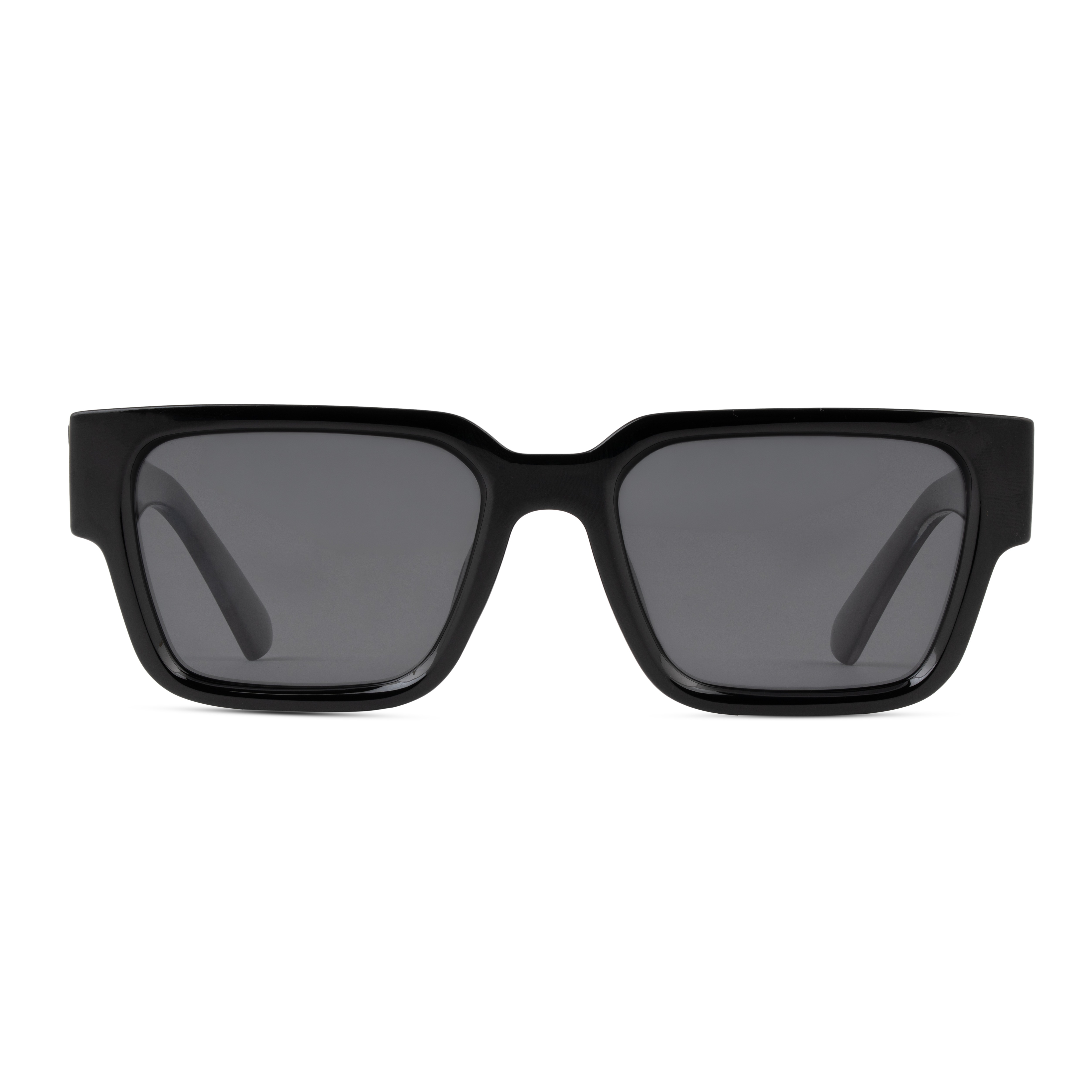 Black Round Sunglasses for Men