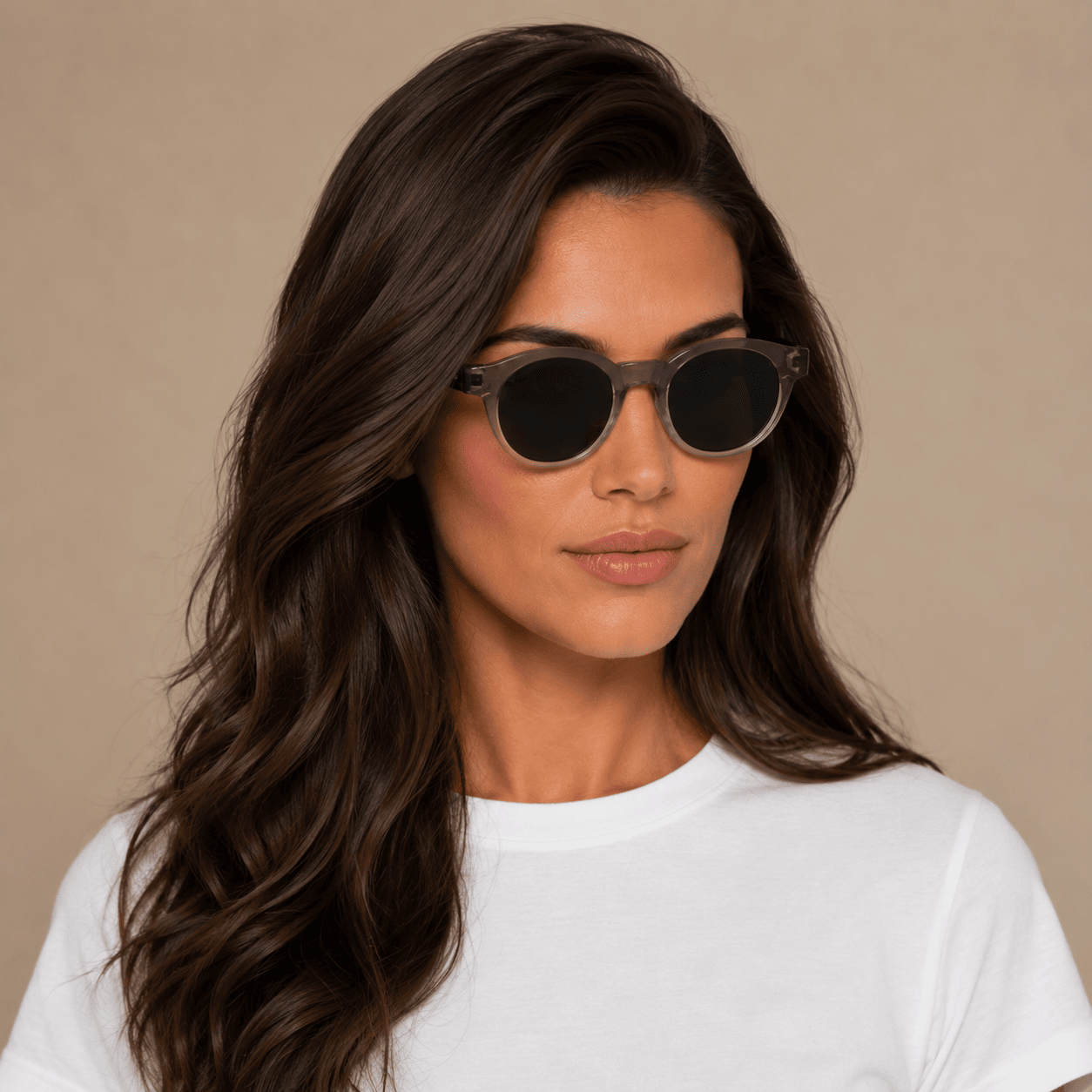 Grey Square Sunglasses for Women