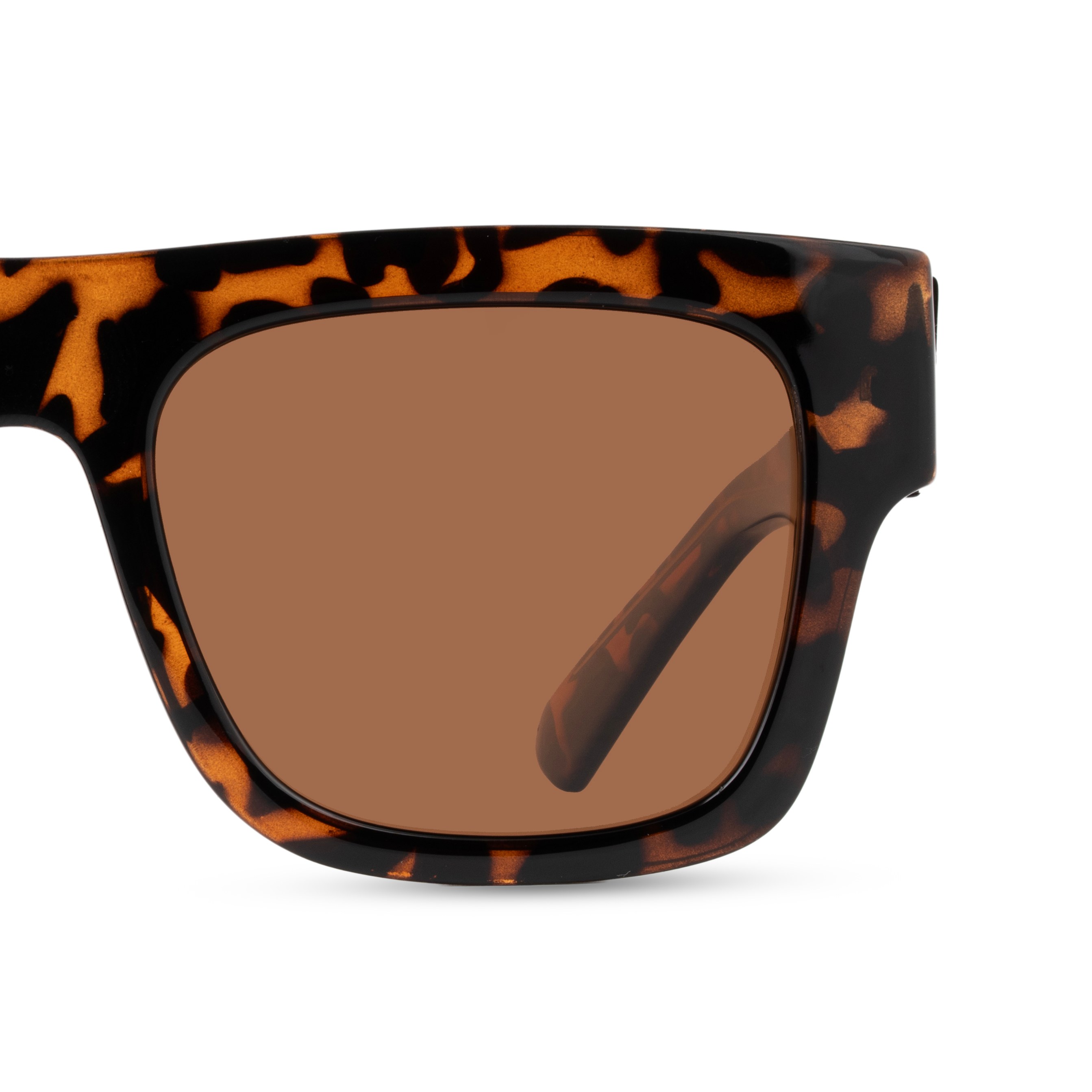 Brown Square Sunglasses for Men