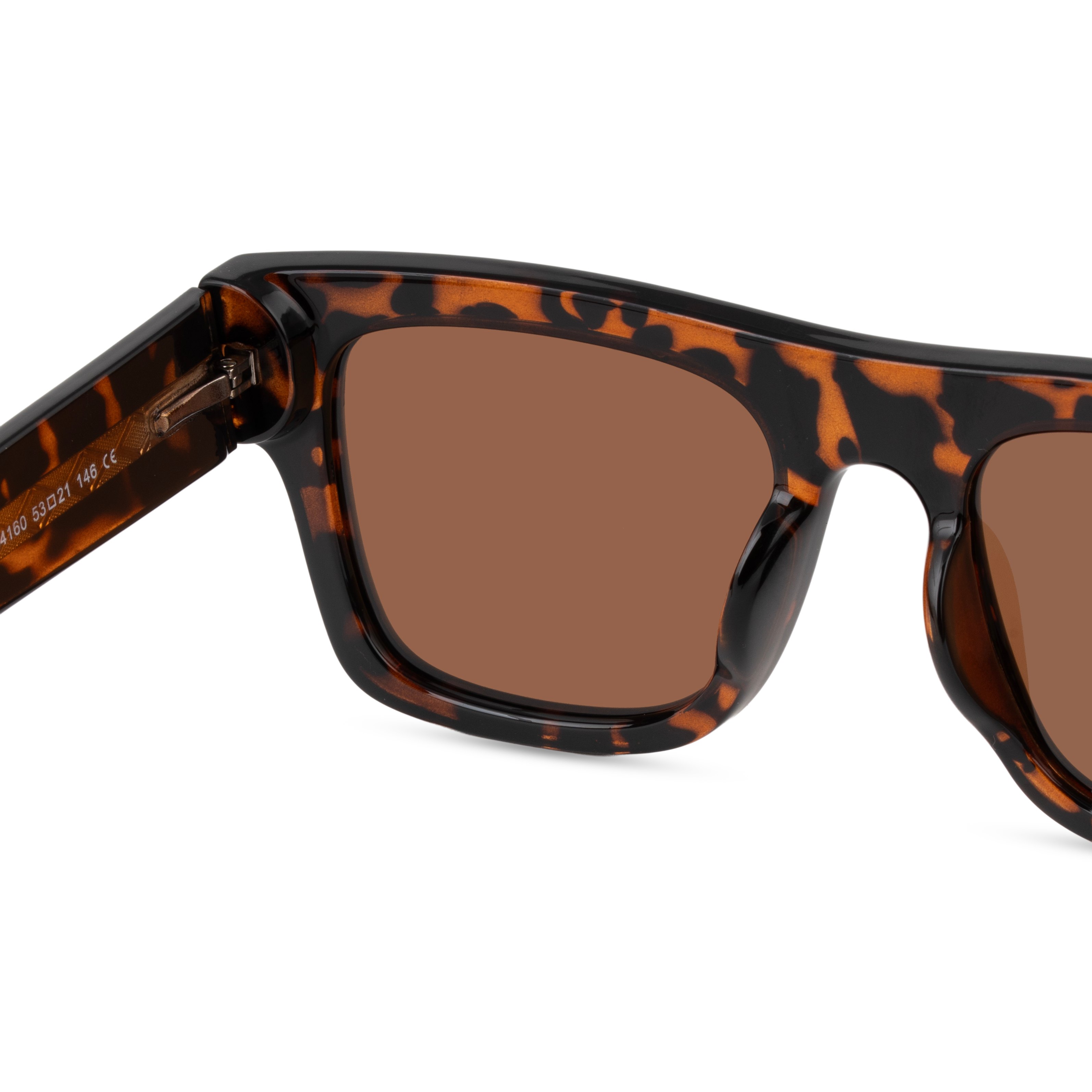 Brown Square Sunglasses for Men
