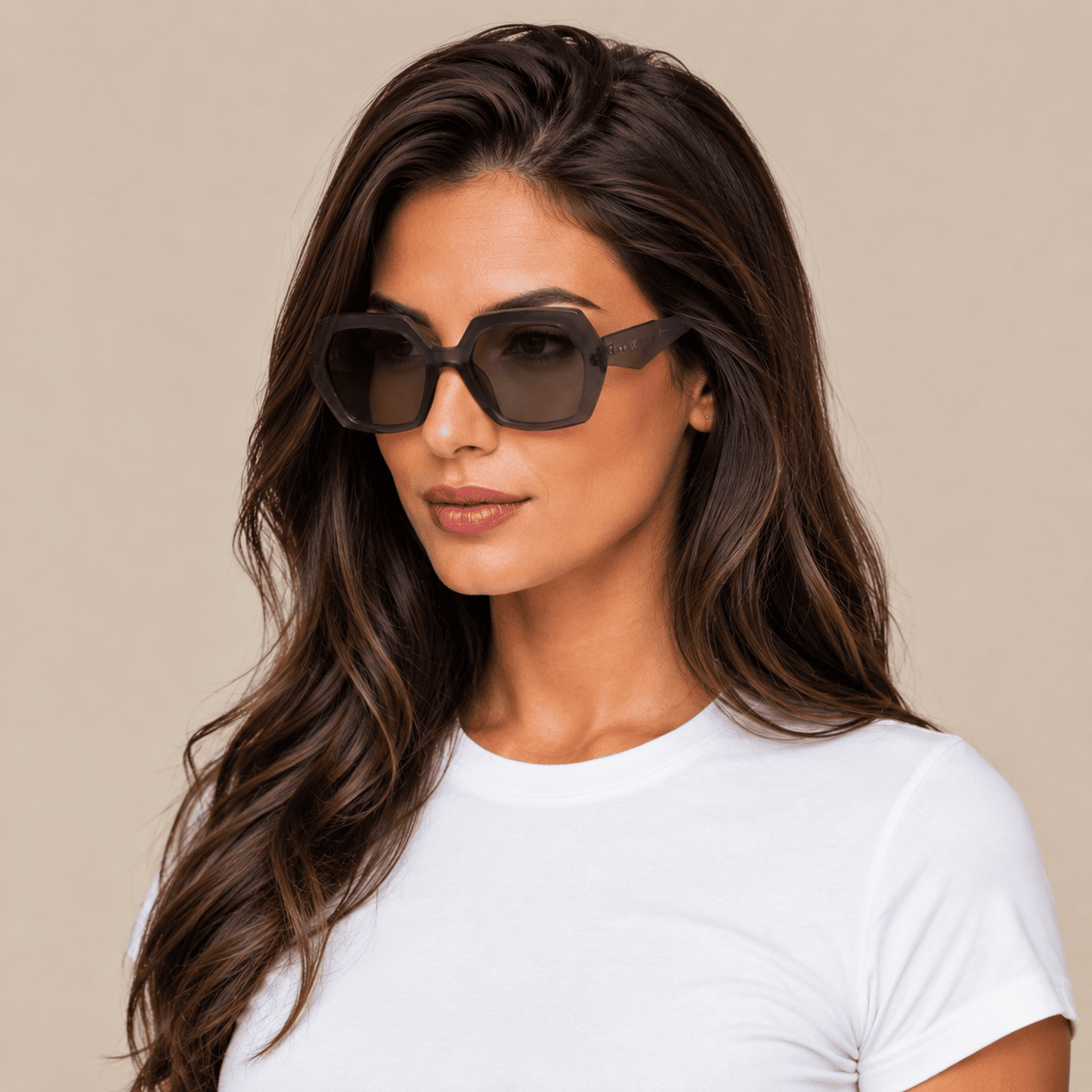 Grey Square Sunglasses for Women