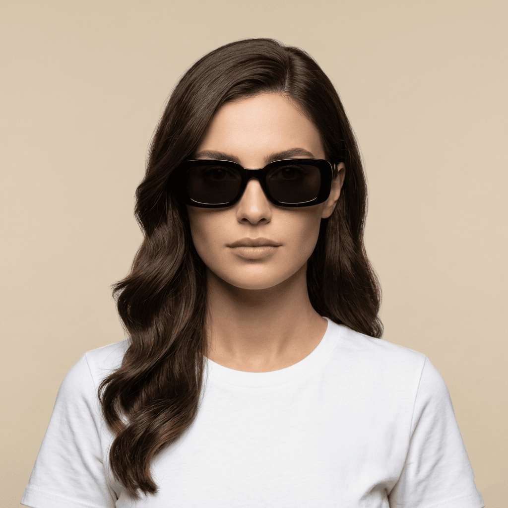 Black Cat Eye Sunglasses for Women