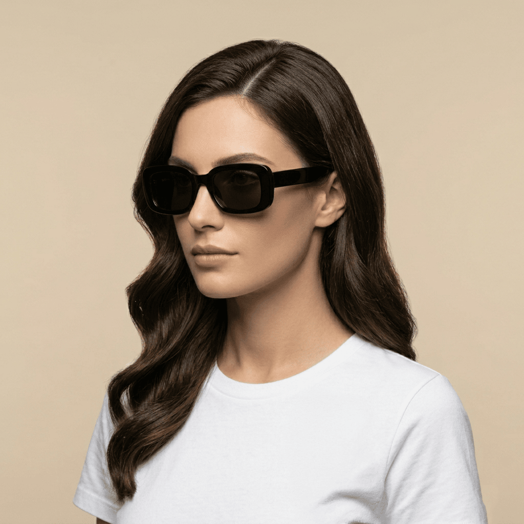 Black Cat Eye Sunglasses for Women