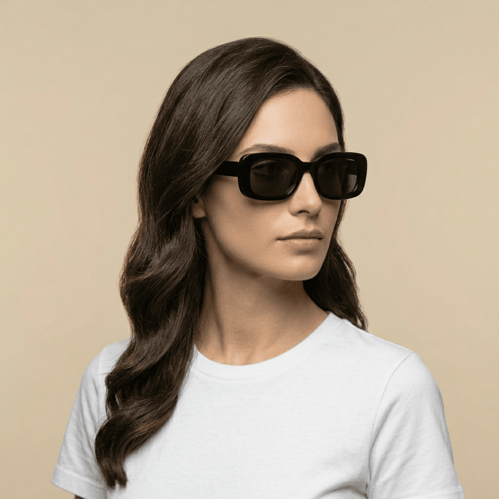 Black Cat Eye Sunglasses for Women