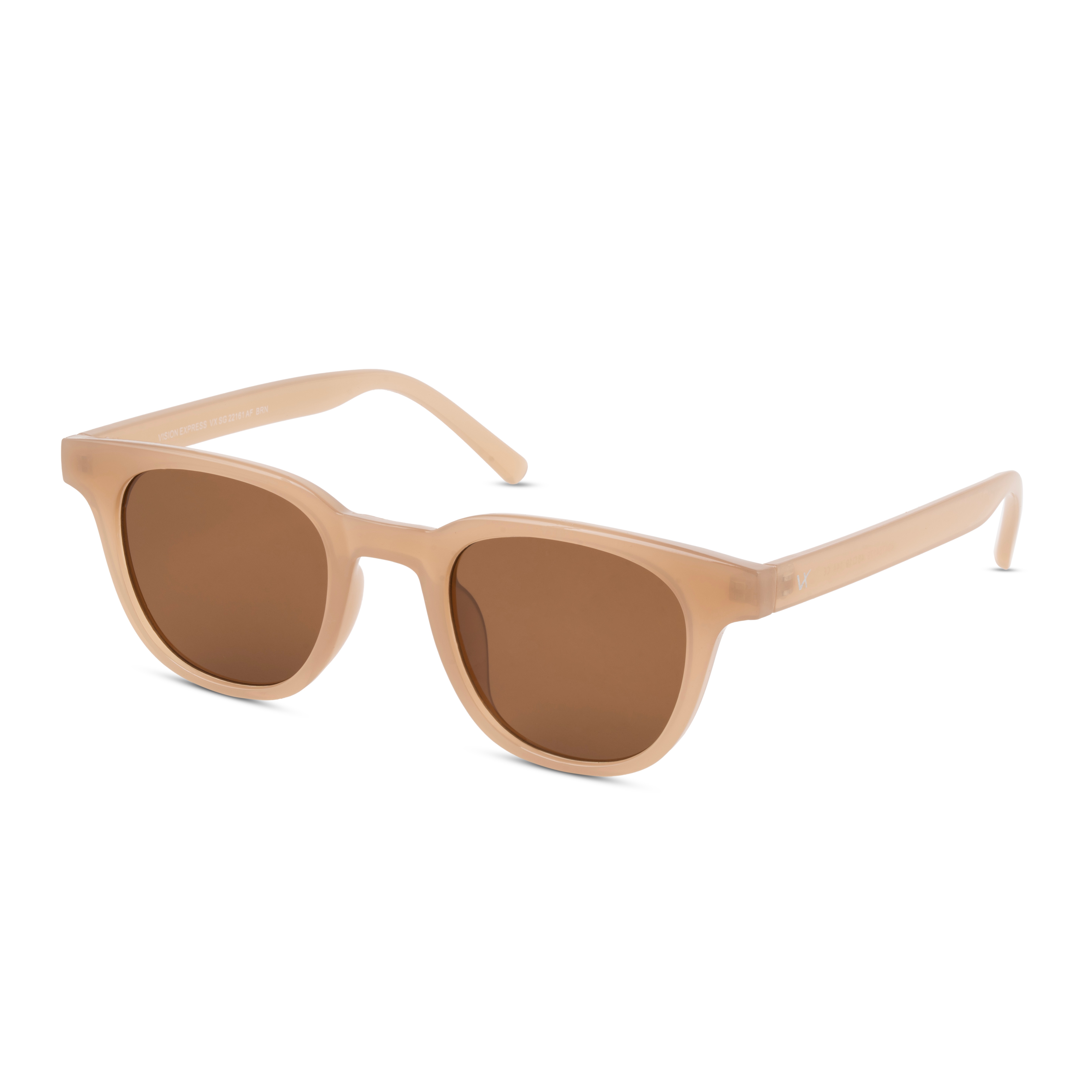 Brown Rectangle Sunglasses for Men