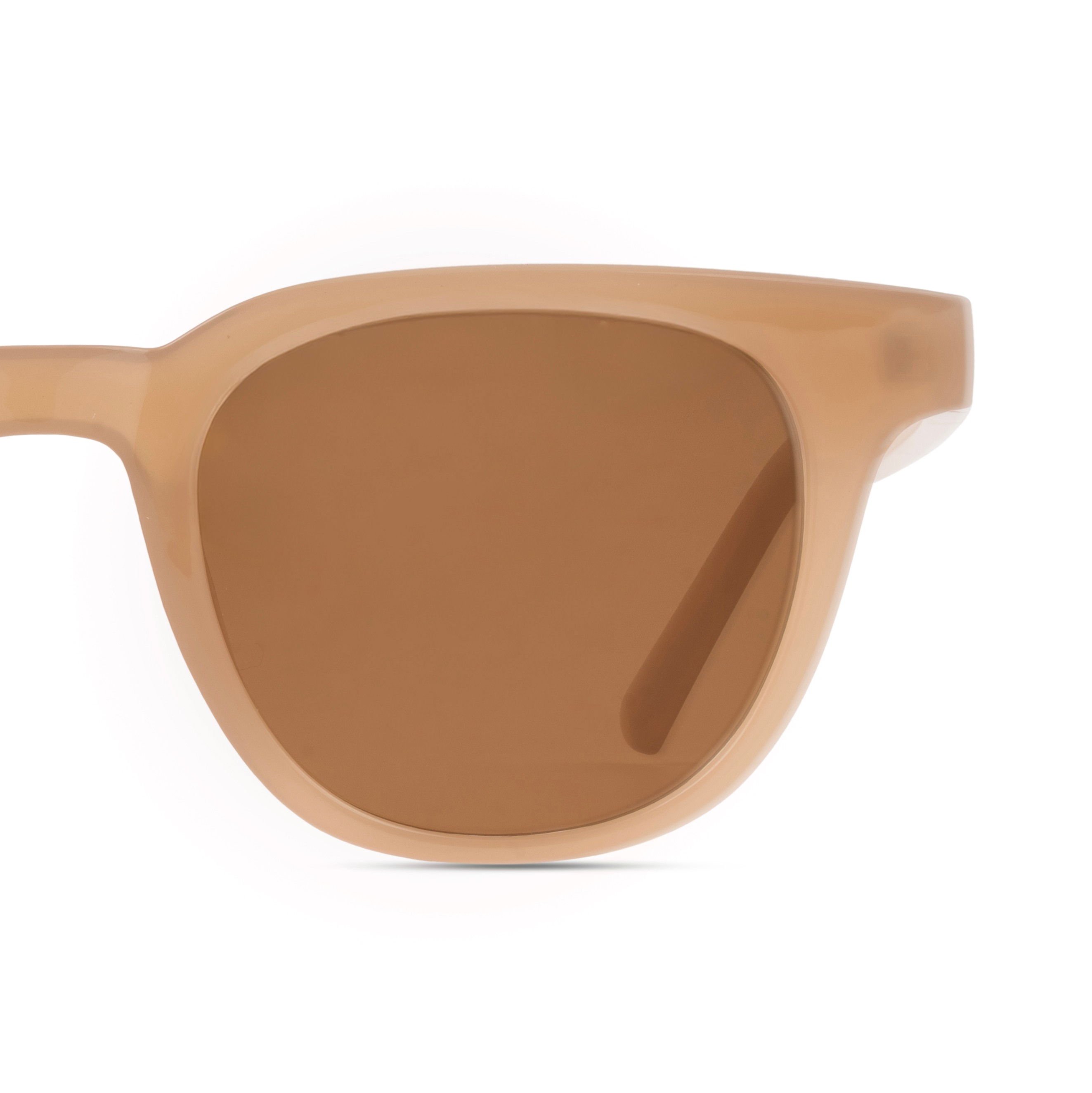 Brown Rectangle Sunglasses for Men