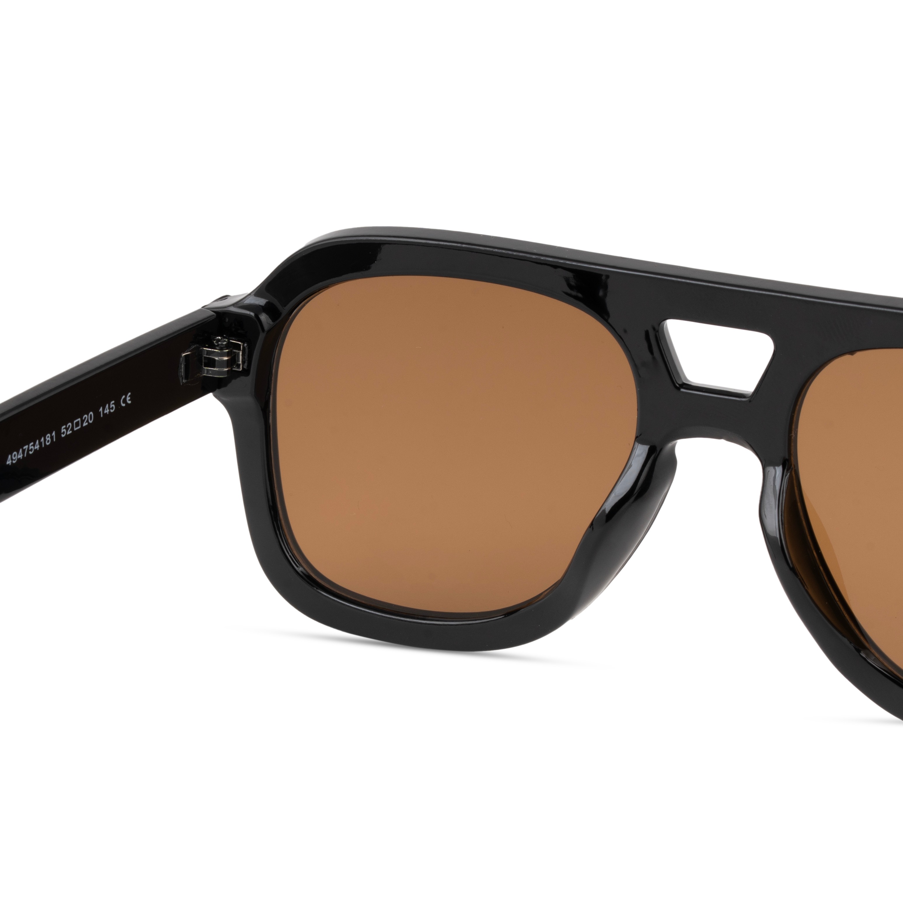 Black Square Sunglasses for Men