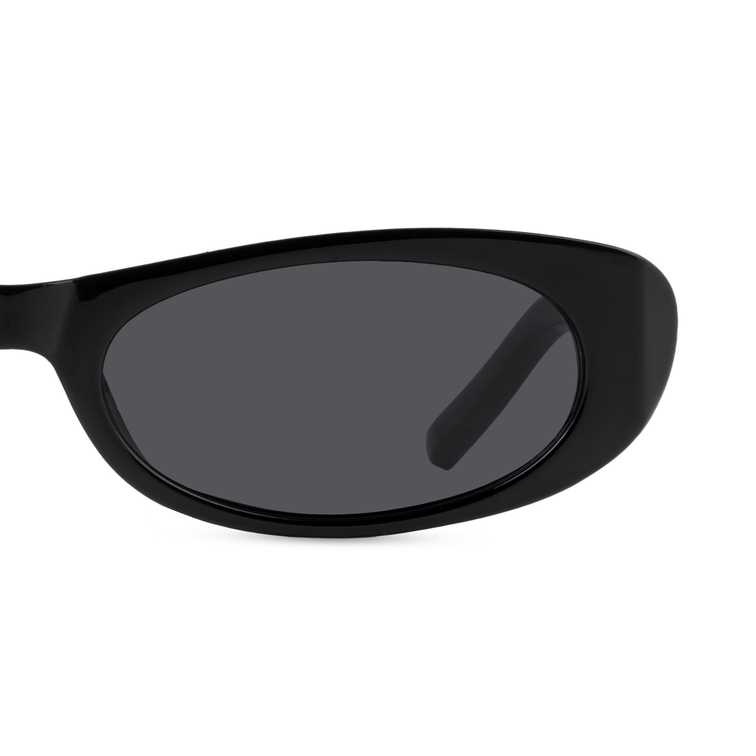 Black Aviator Sunglasses for Women