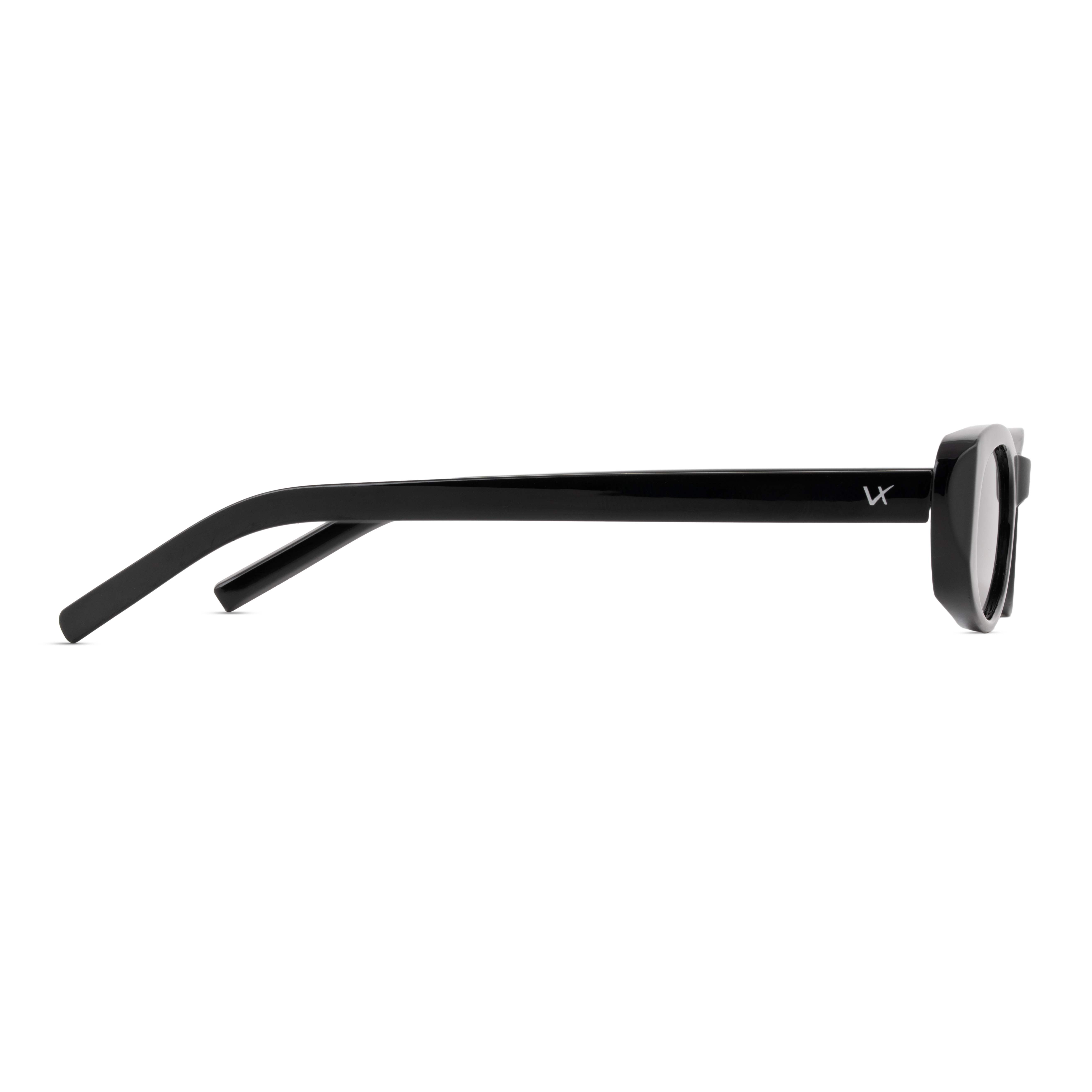 Black Aviator Sunglasses for Women