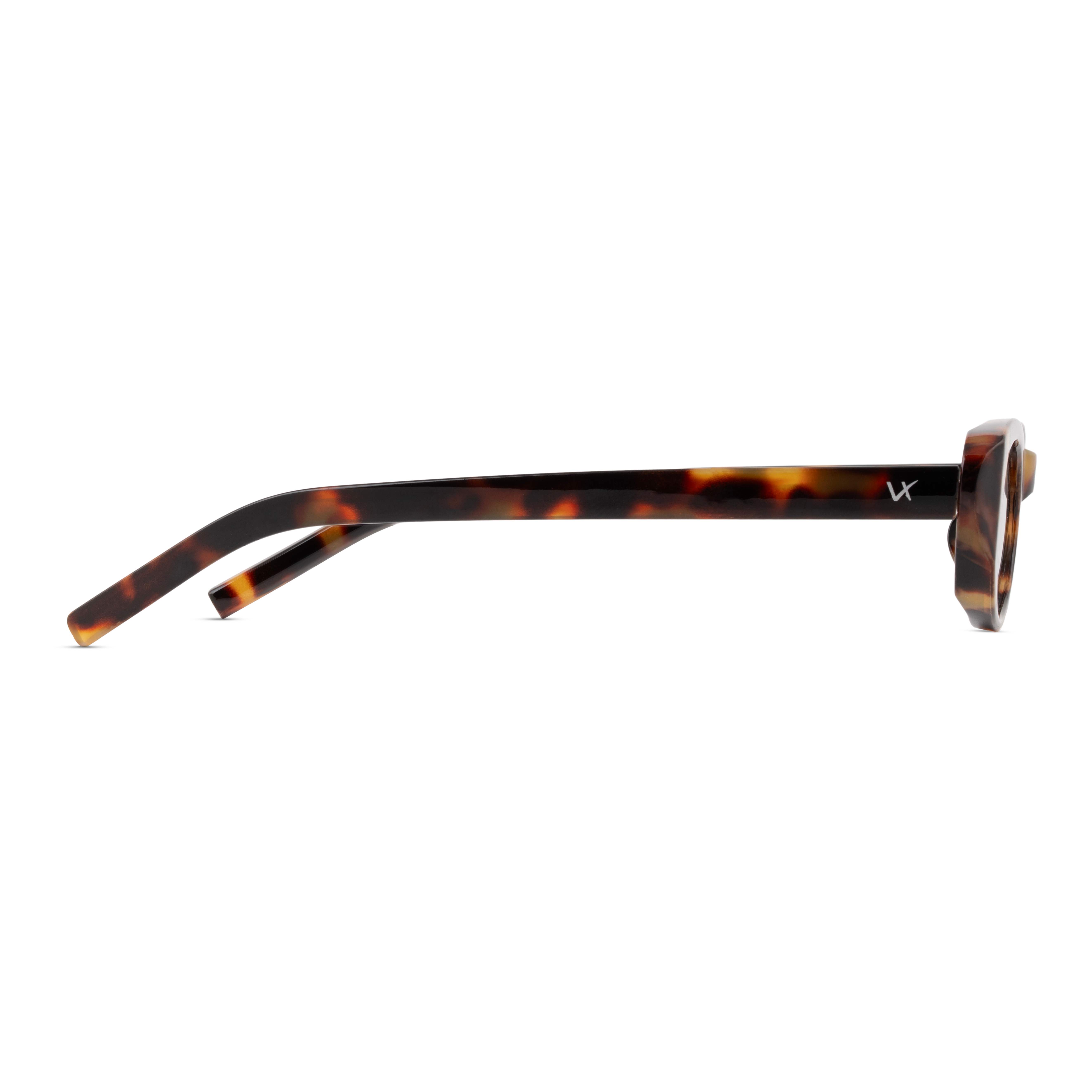 Brown Oval Sunglasses for Women