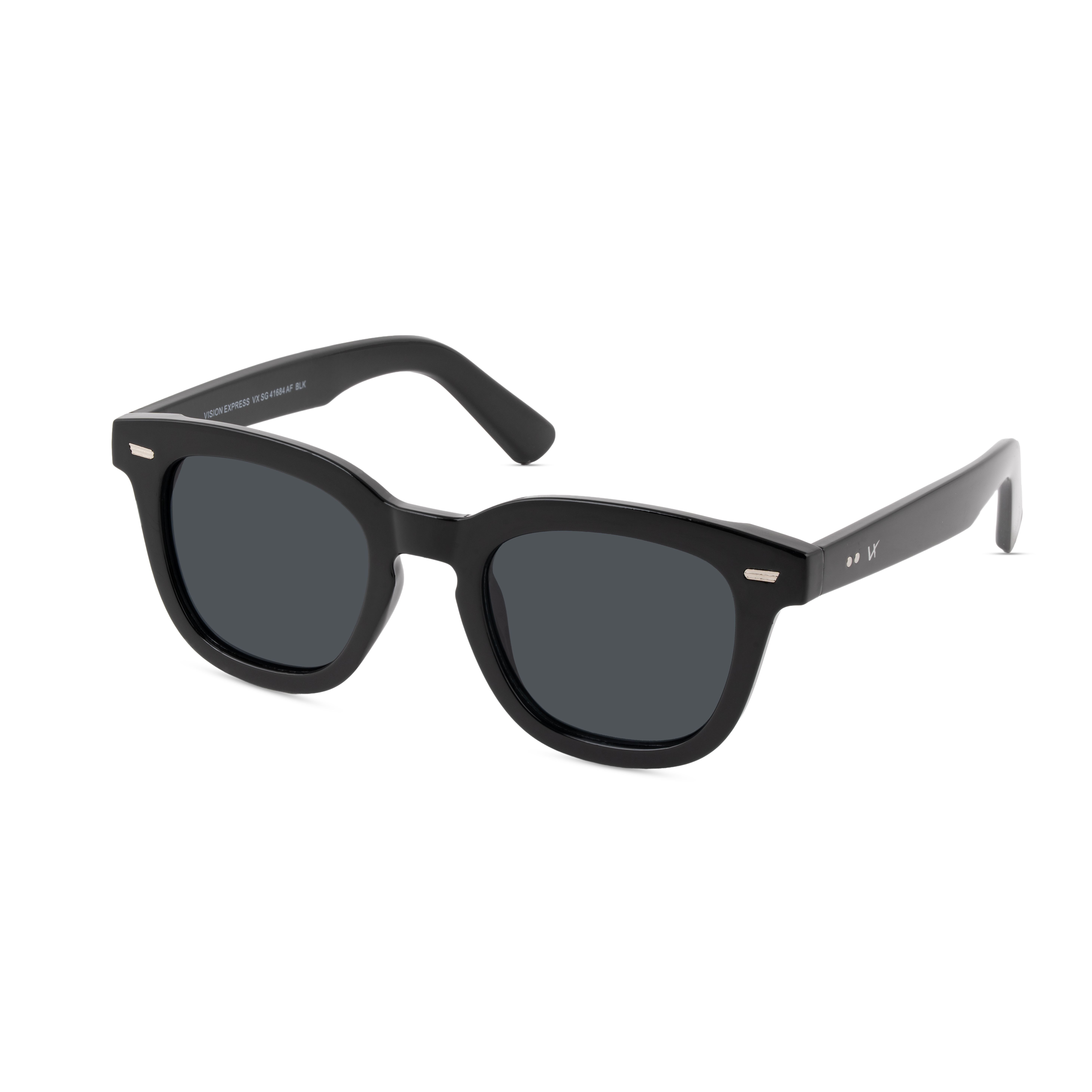 Black Oval Sunglasses for Women
