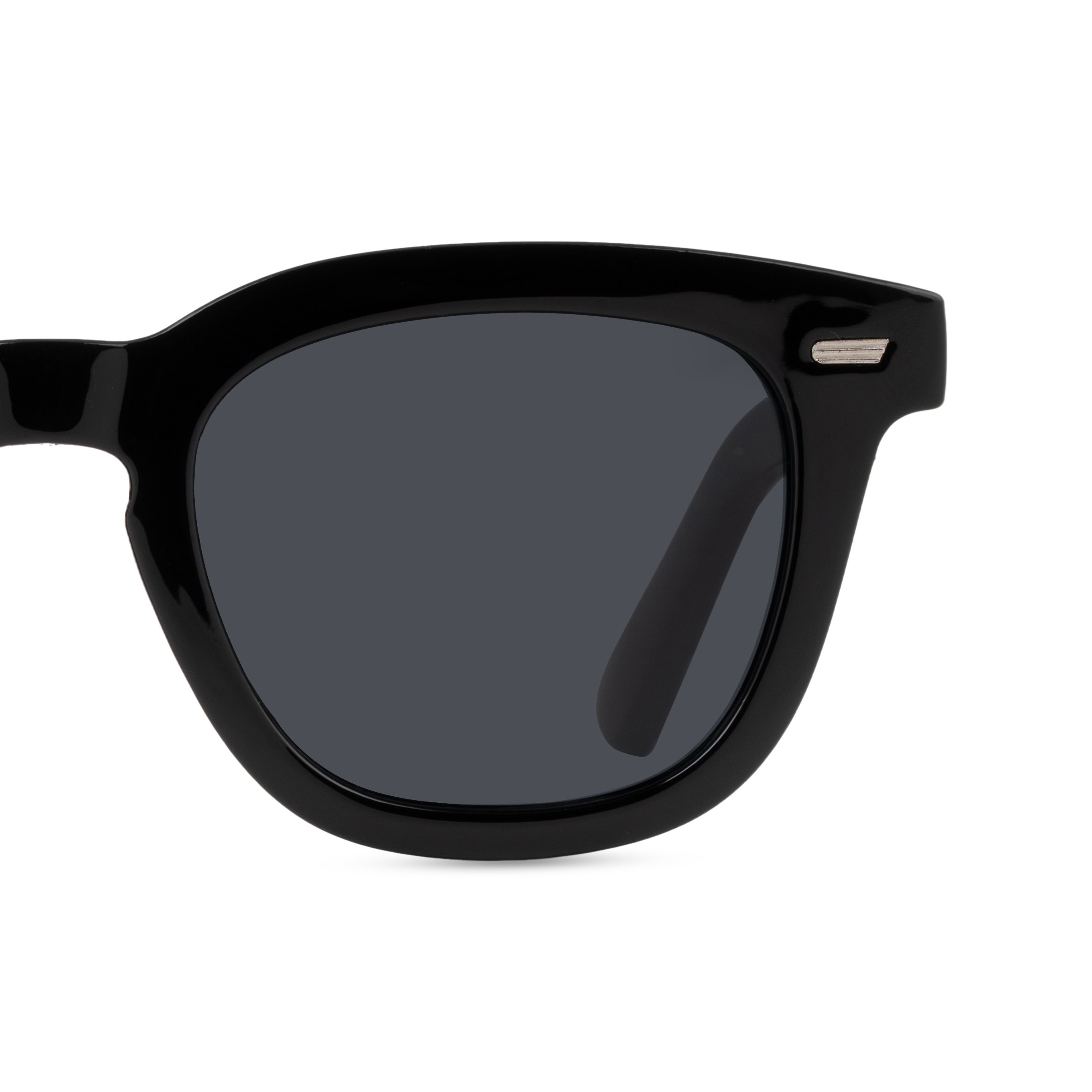 Black Oval Sunglasses for Women