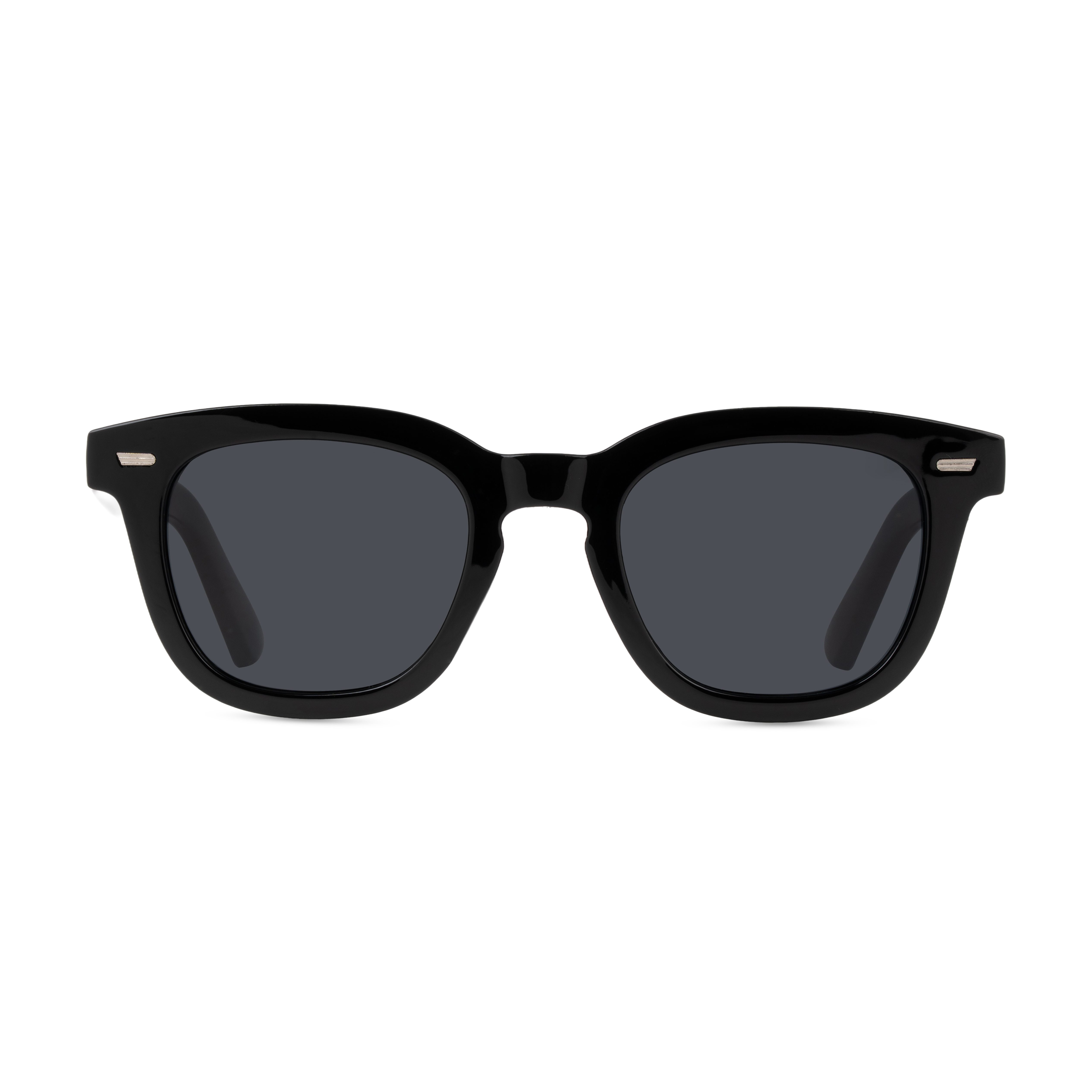 Black Oval Sunglasses for Women