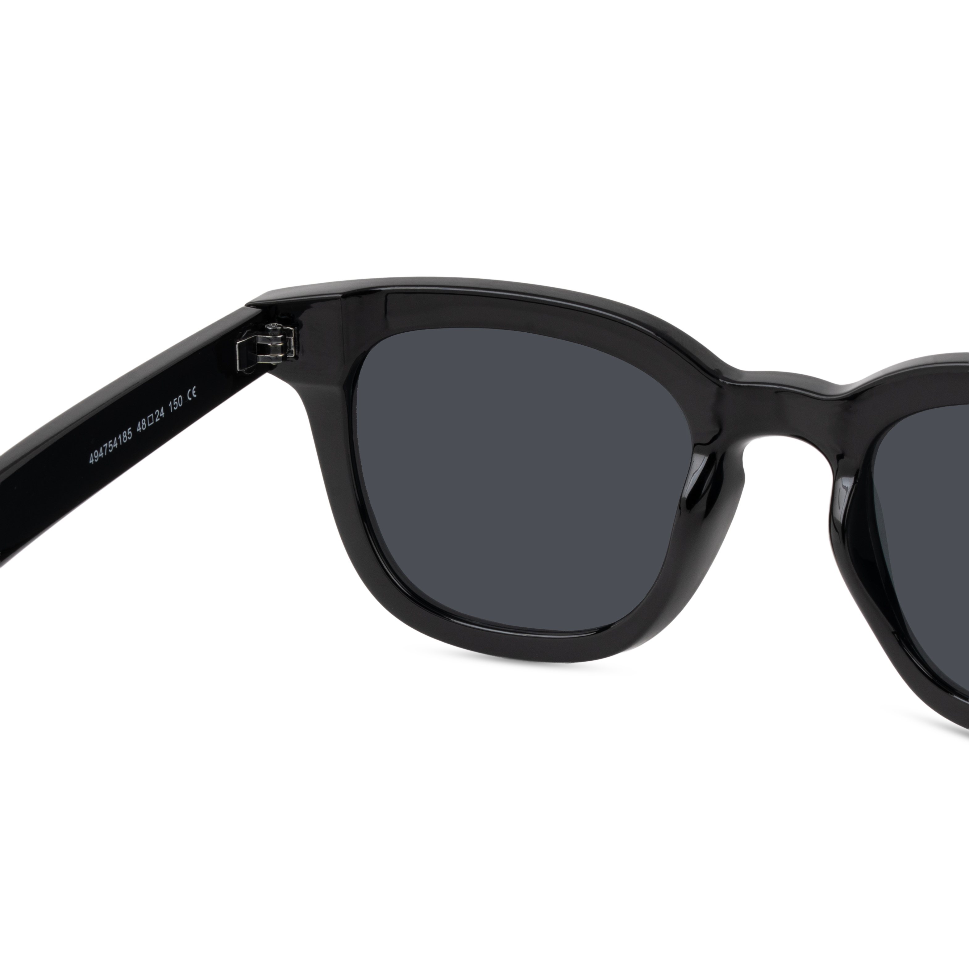 Black Oval Sunglasses for Women