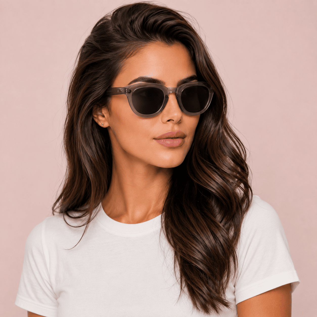 Grey Square Sunglasses for Women