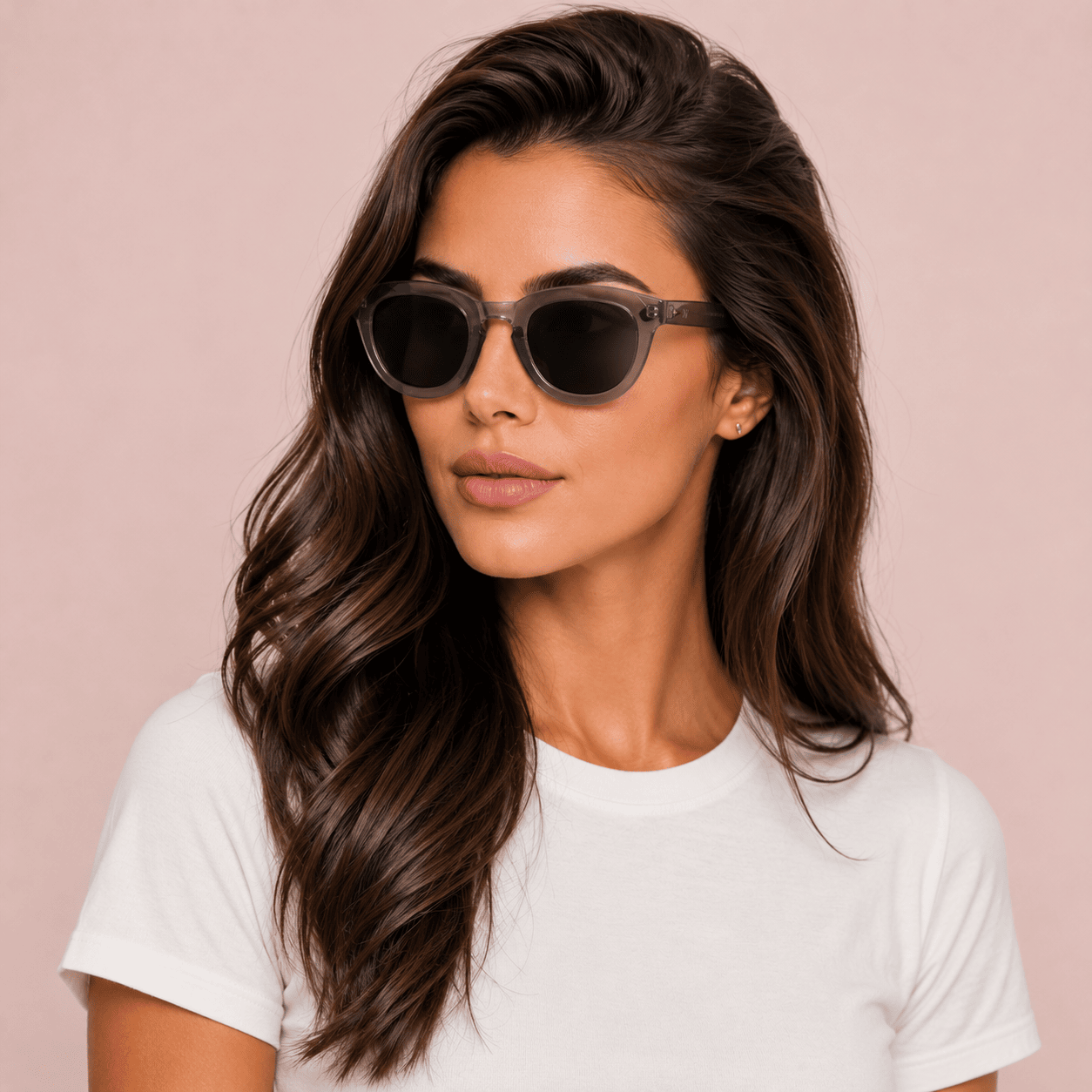 Grey Square Sunglasses for Women