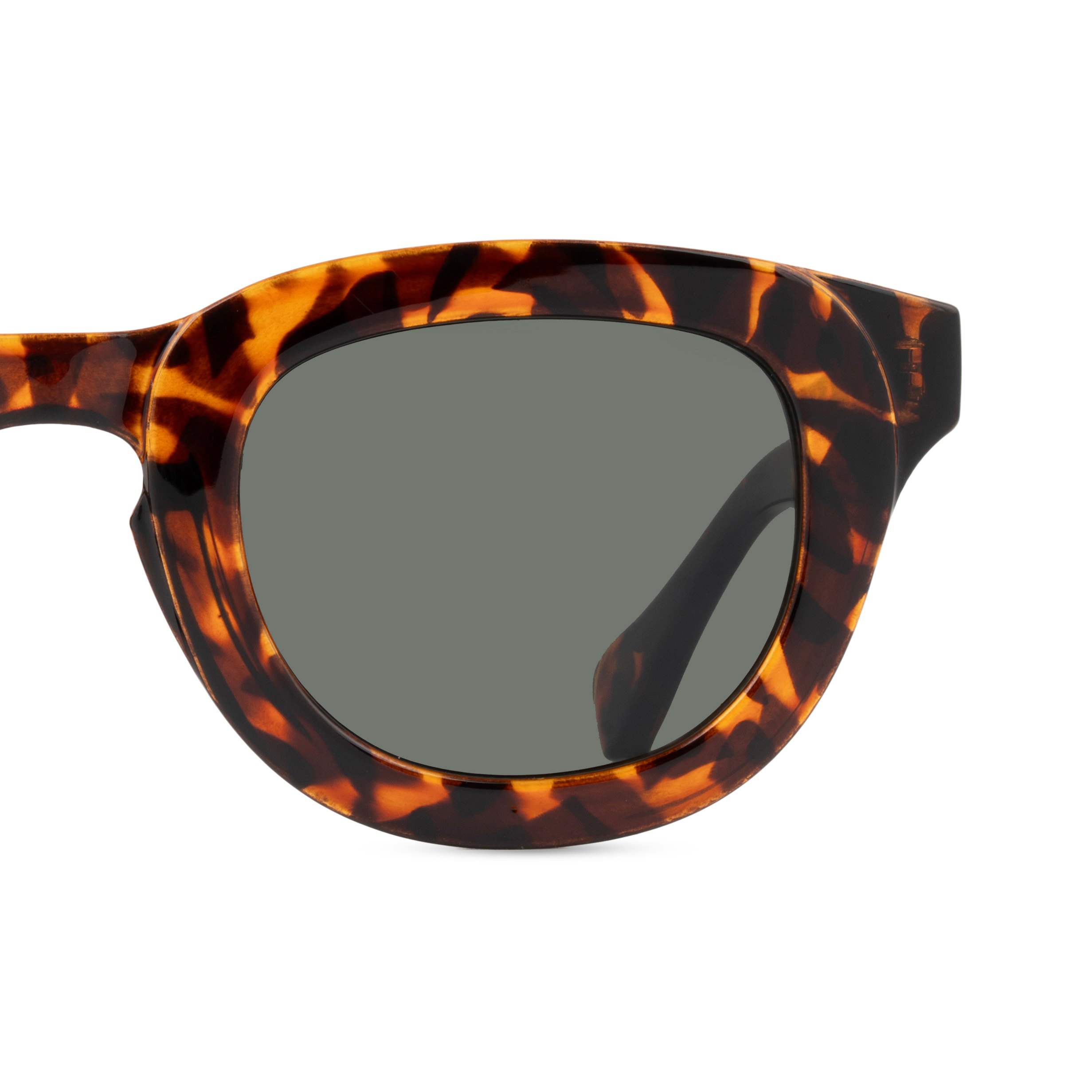 Brown Round Sunglasses for Women