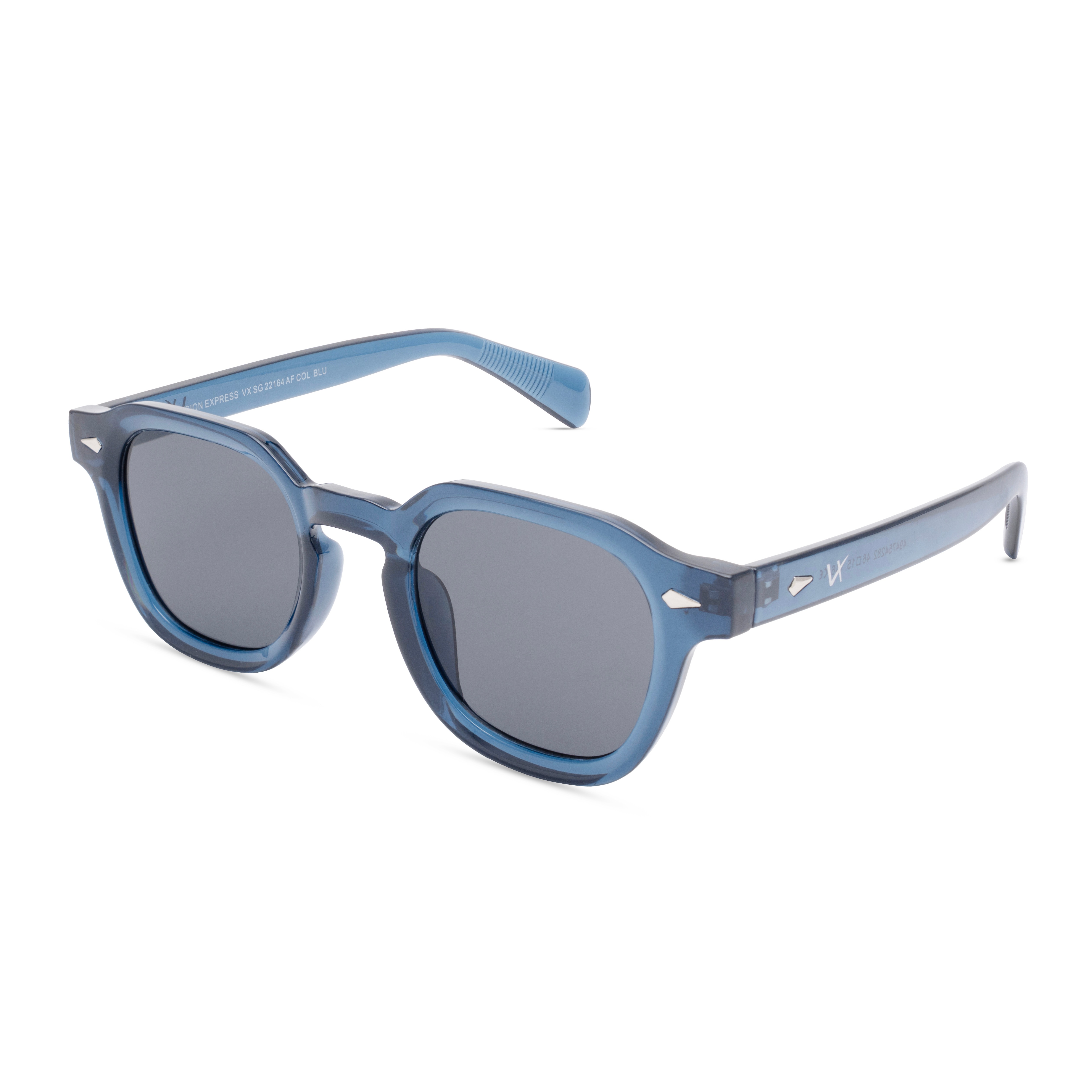 Blue Square Sunglasses for Men