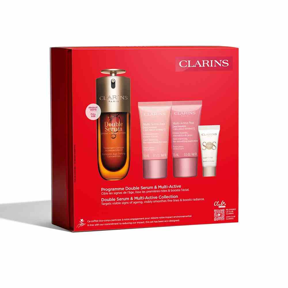 Clarins Double Serum & Multi Active Gift Set • 85ml