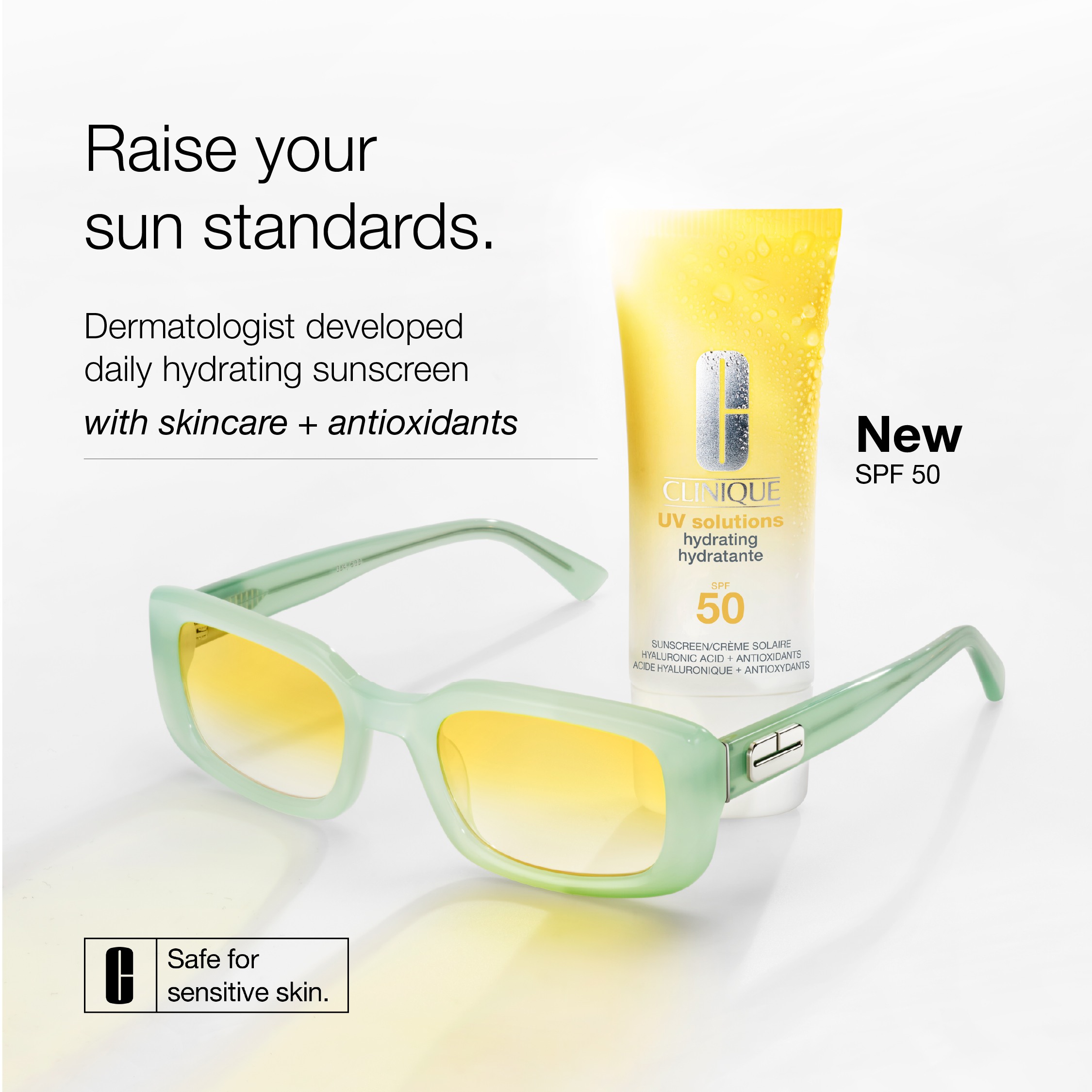 UV Solutions Hydrating Sunscreen SPF 50 • 40ml