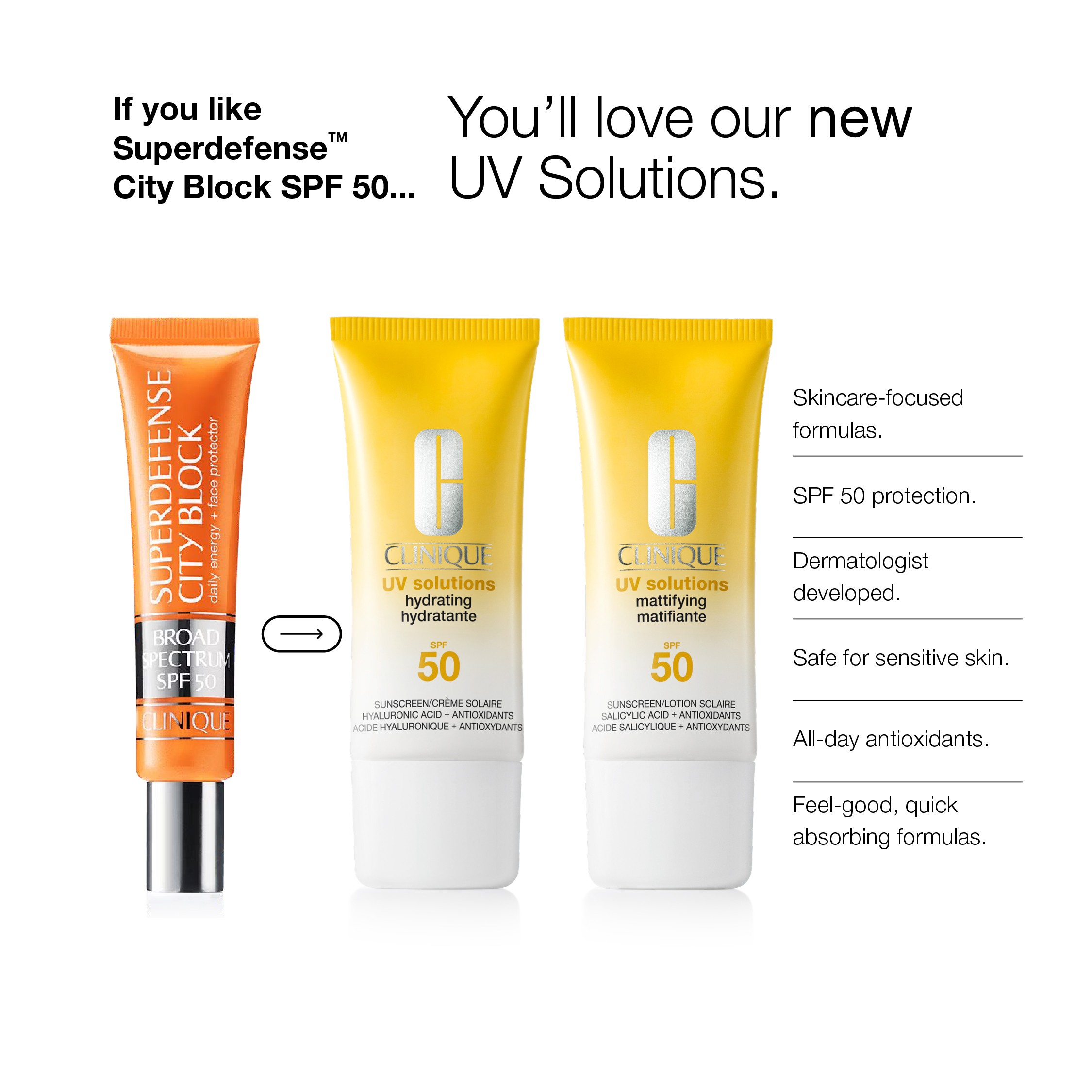 UV Solutions Mattifying Sunscreen SPF 50 • 40ml